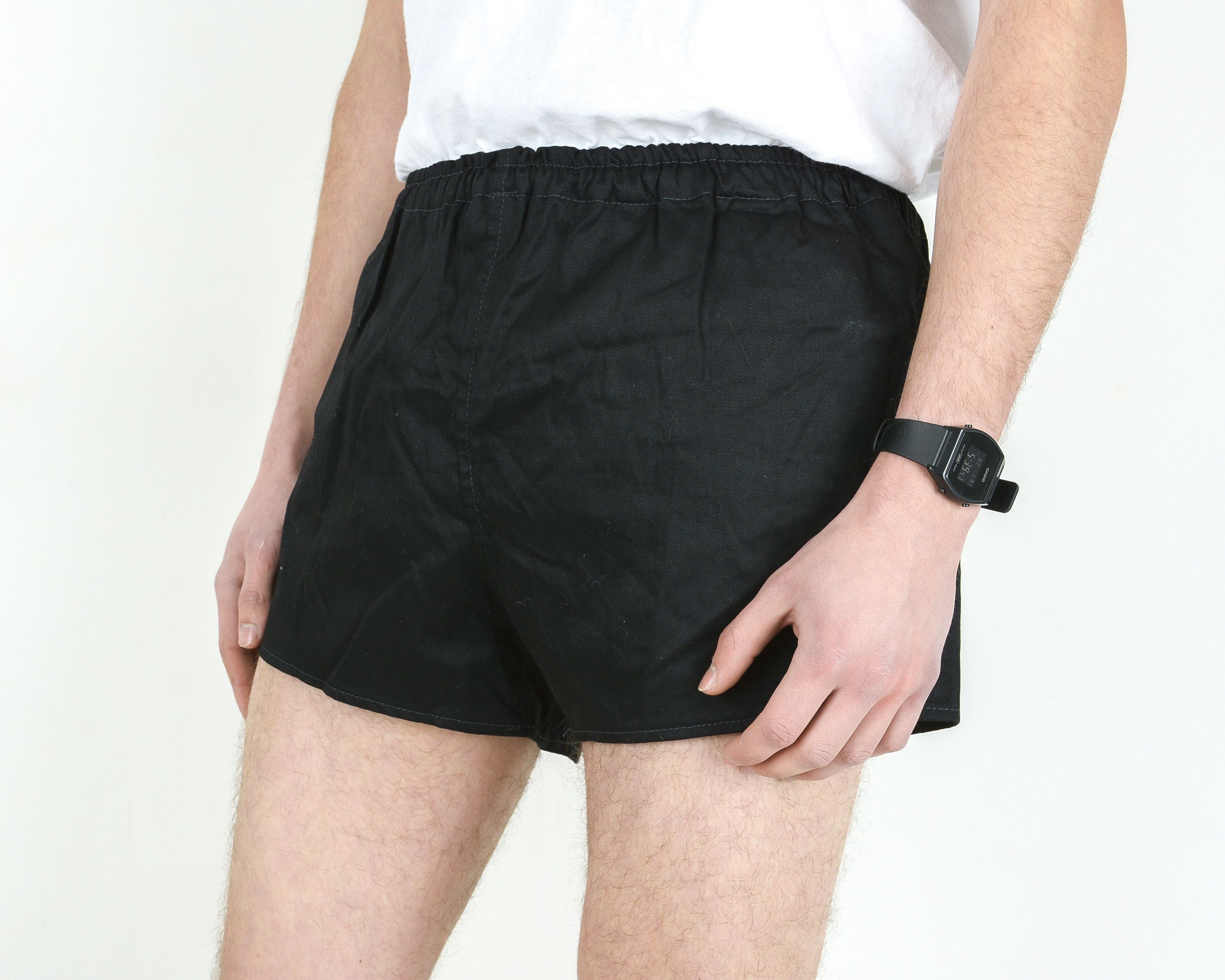 Vintage Konfektion Grossrohrsdorf Sprint Shorts W28-W36 Stretchy S M Size US 30 / EU 46 - 3 Thumbnail