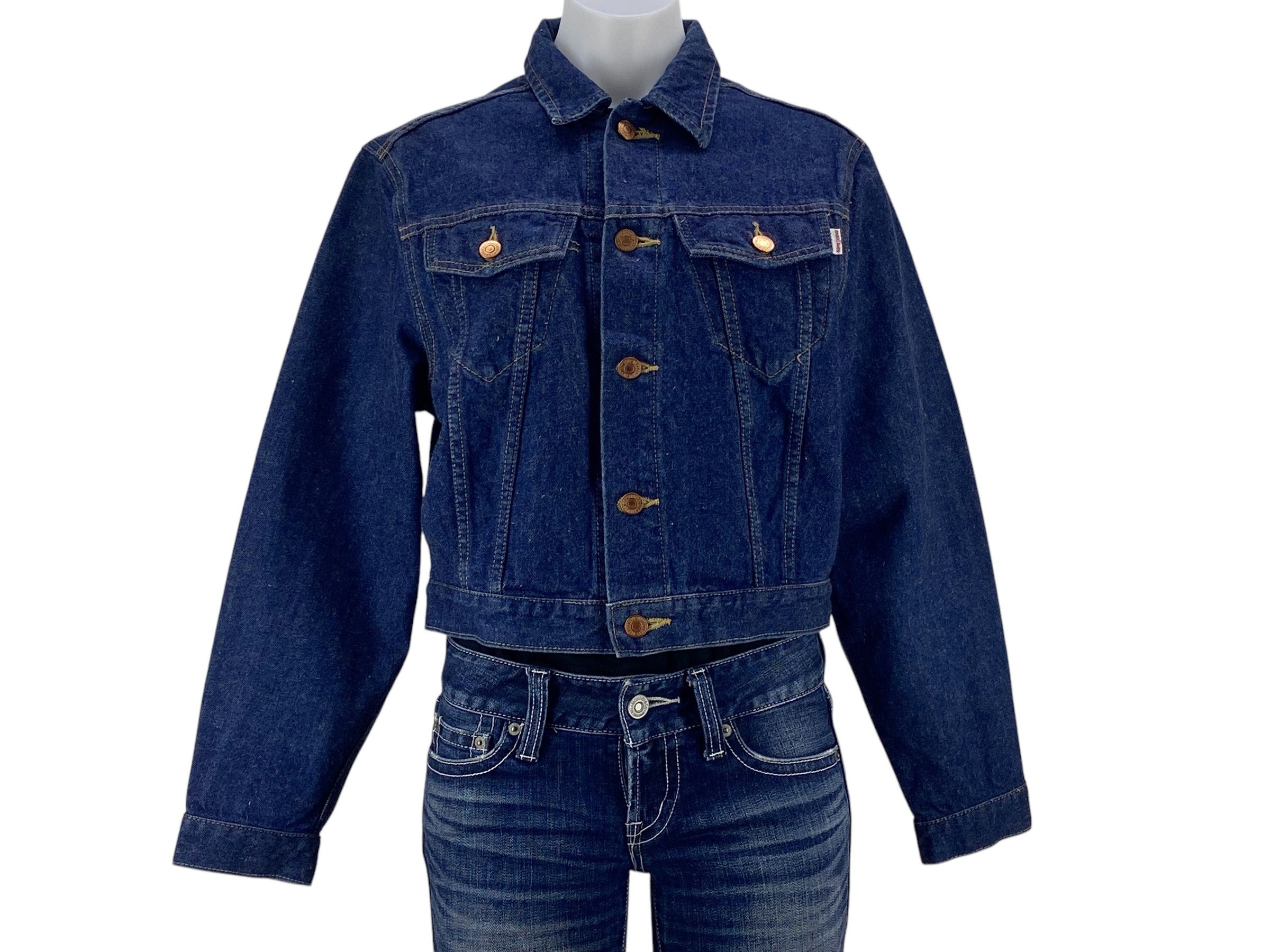 Levi's × Vintage Something Jeans Jacket Size S / US 4 / IT 40 - 1 Thumbnail