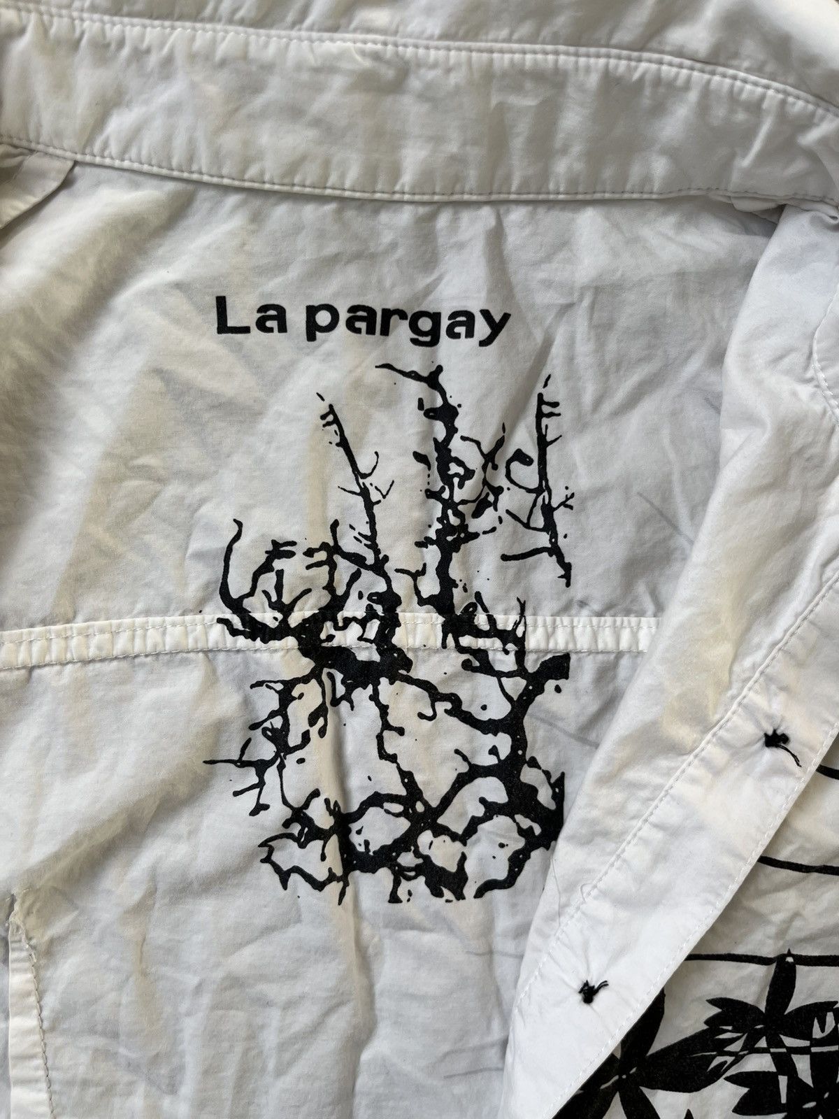 If Six Was Nine La Pargay AOP White Button Up Size US S / EU 44-46 / 1 - 4 Thumbnail