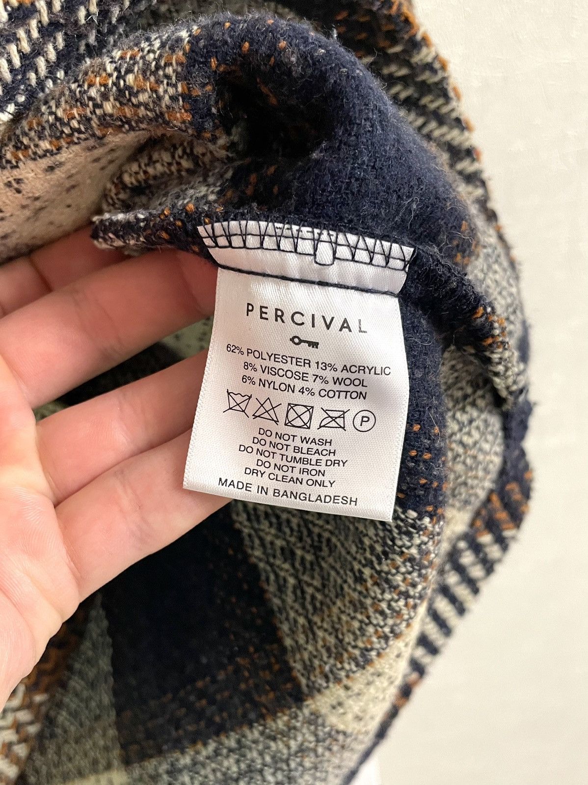Percival Percival Sheridan Check Plaid Overshirt Jacket Coat Size US L / EU 52-54 / 3 - 5 Thumbnail