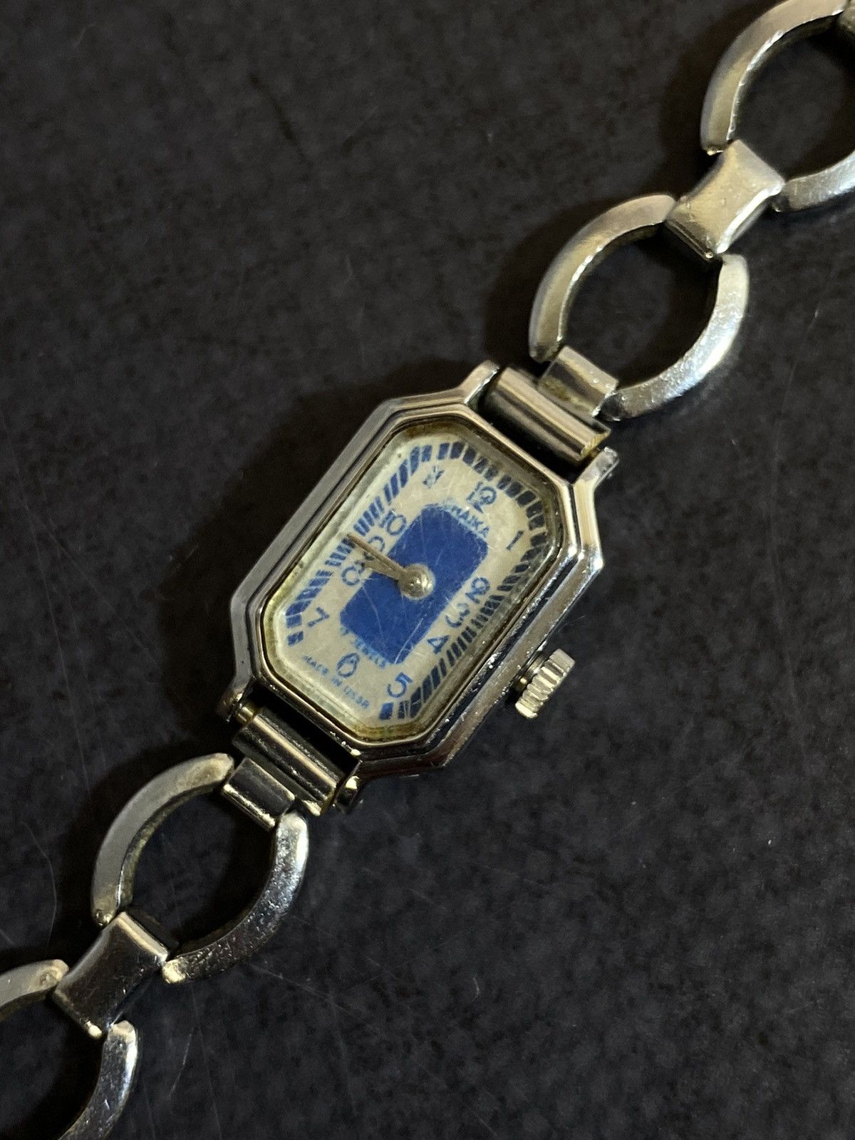 Vintage Vintage Chaika Blue Dial Watch USSR Size ONE SIZE - 4 Thumbnail