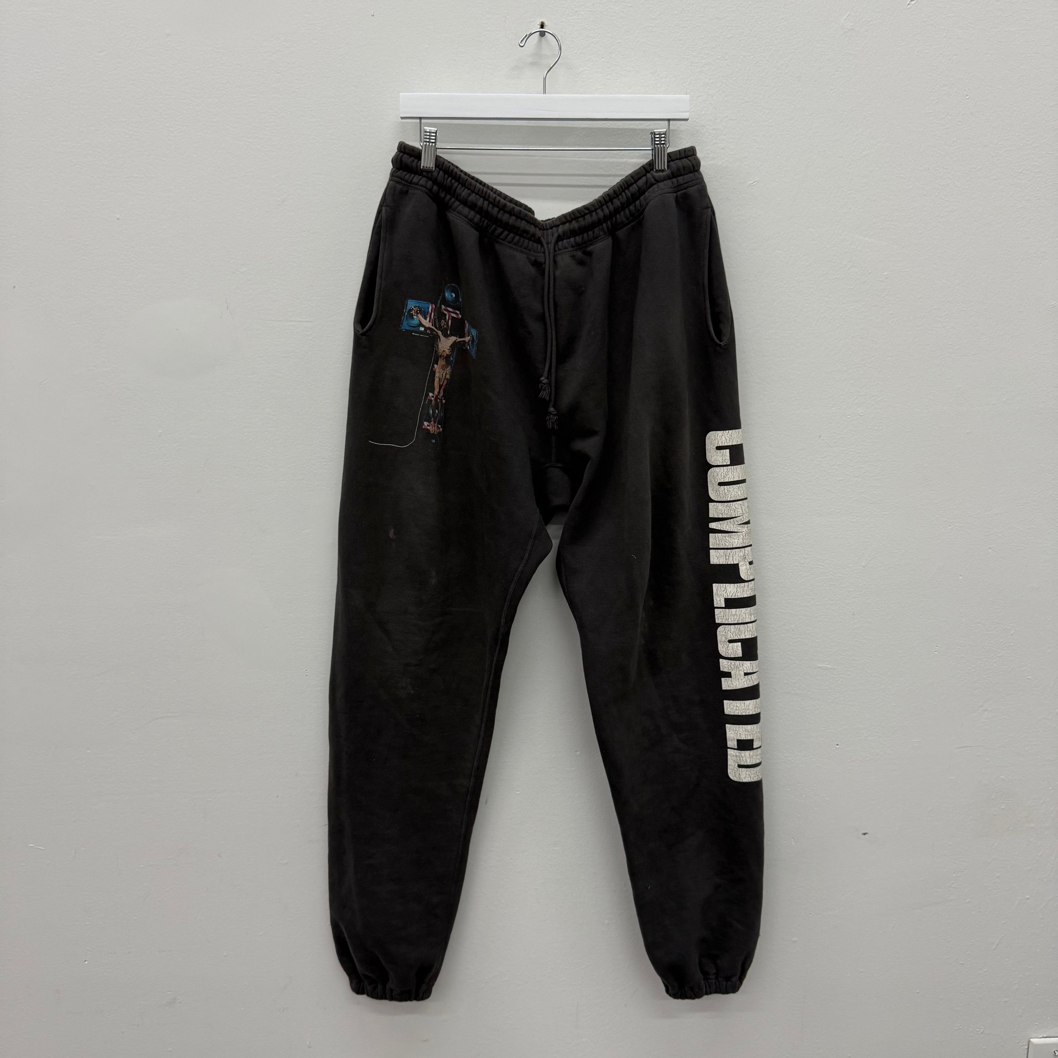 Saint Michael Saint Michael Complicated Sweatpants - Size XL Size US 36 / EU 52 - 1 Thumbnail