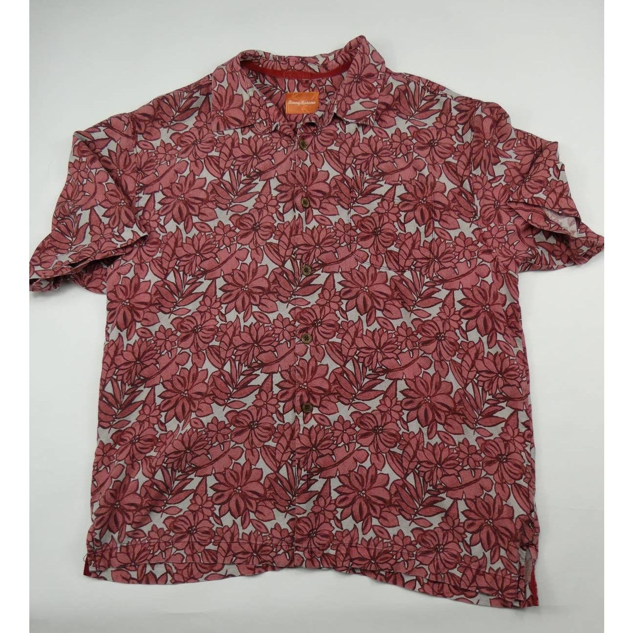 Tommy Bahama TOMMY BAHAMA 100% silk button front shirt, large, floral new Size US L / EU 52-54 / 3 - 1 Thumbnail