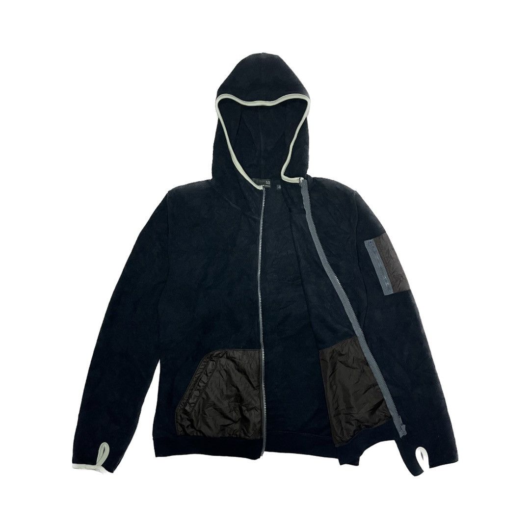 Japanese Brand × Undercover × Uniqlo UU Uniqlo Undercover Zipper Fleece Hoodie Jacket Size US M / EU 48-50 / 2 - 2 Thumbnail