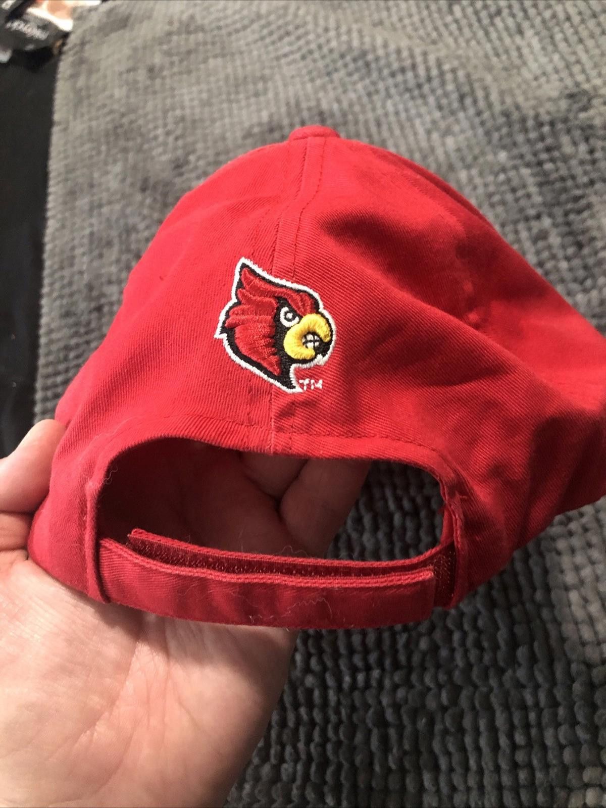 Designer Vintage Louisville Cardinals Fitted Baseball Hat MPC Promo Size ONE SIZE - 3 Thumbnail