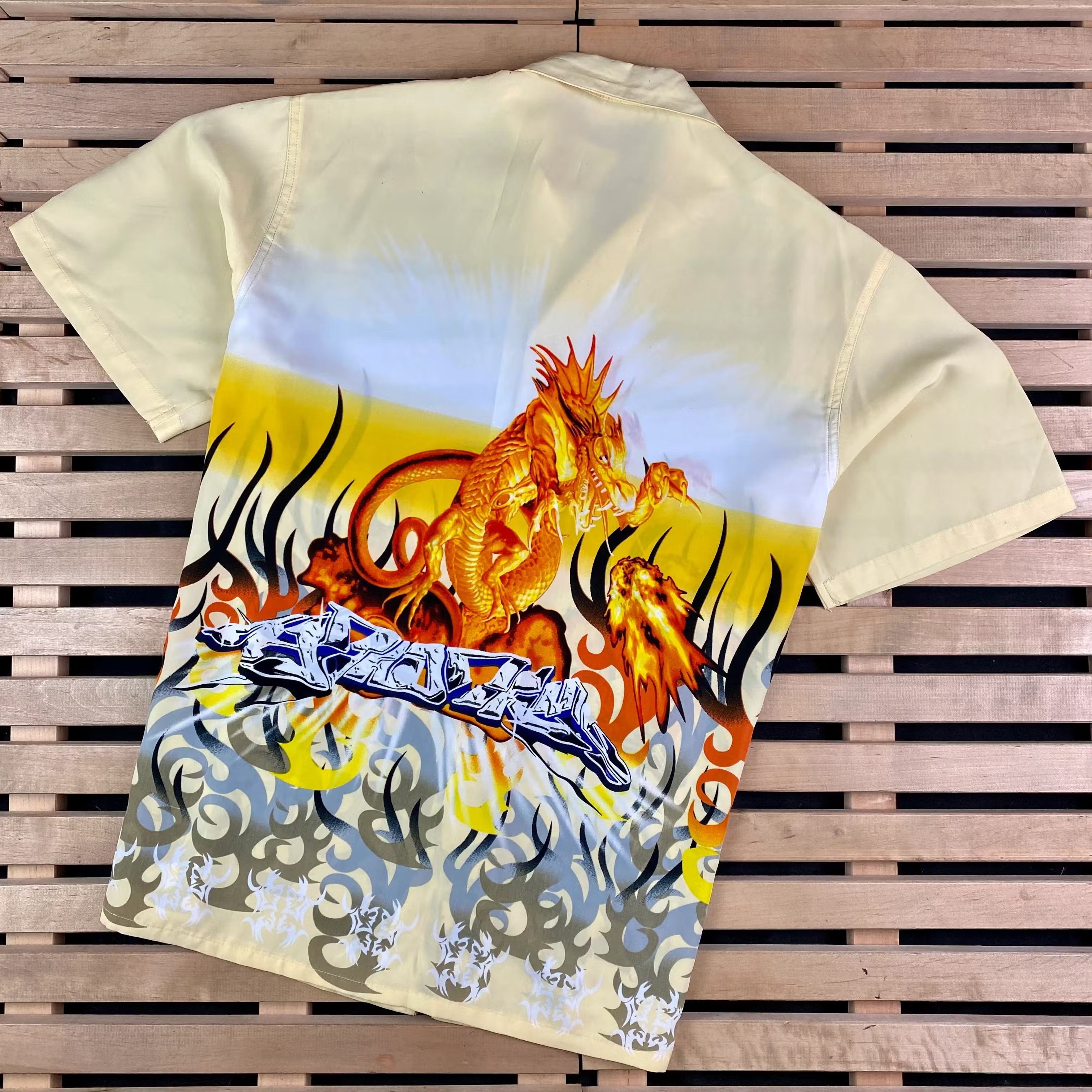 Japanese Brand × Vintage Mens Vintage Crazy Shirt Dragon Size XXL 2XL Size US XXL / EU 58 / 5 - 8 Thumbnail