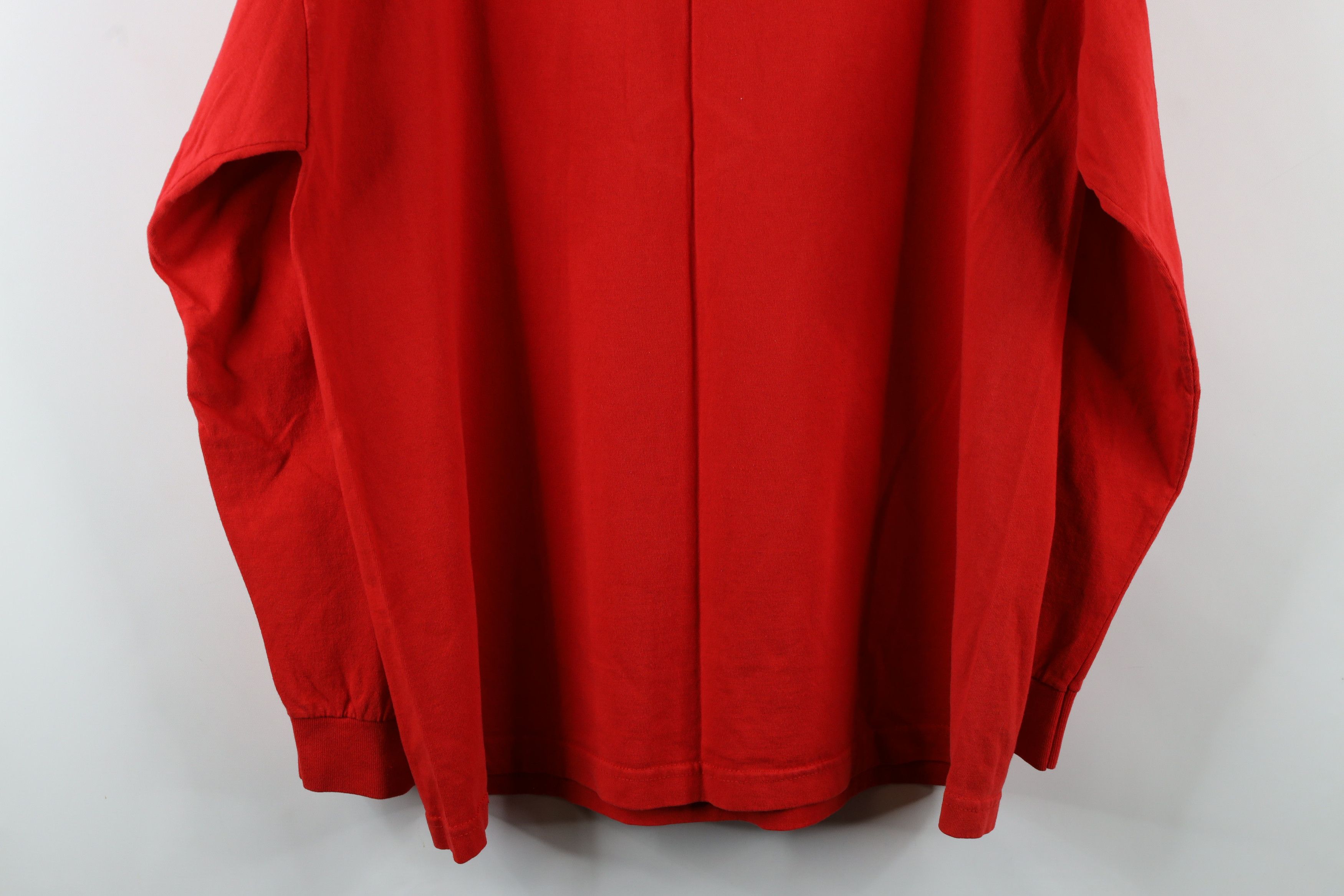 Majestic × Vintage Vintage Majestic Red Wings Hockey Long Sleeve T-Shirt Red Size US XL / EU 56 / 4 - 13 Thumbnail