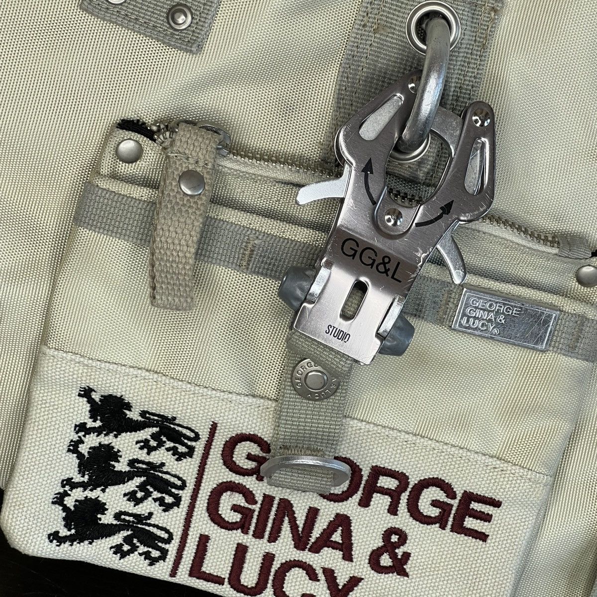 George Gina & Lucy George Gina Lucy GGL Shoulder Crossbody Vintage Bag Beige Size ONE SIZE - 4 Thumbnail