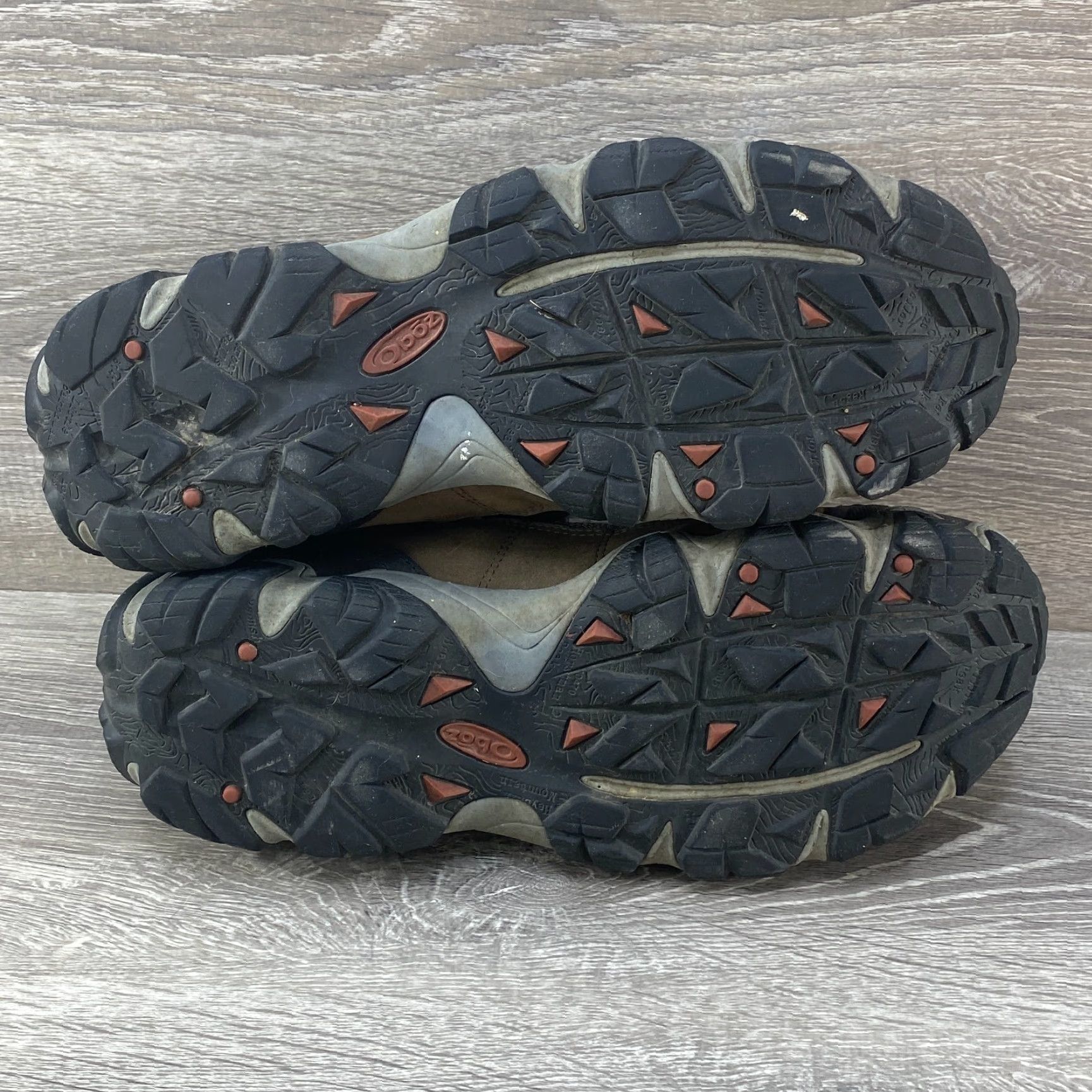 Oboz OBOZ Dry Waterproof Brown Leather Lace Up Low Top Mountain Hiking Shoes Mens 14 Size US L / EU 52-54 / 3 - 7 Thumbnail