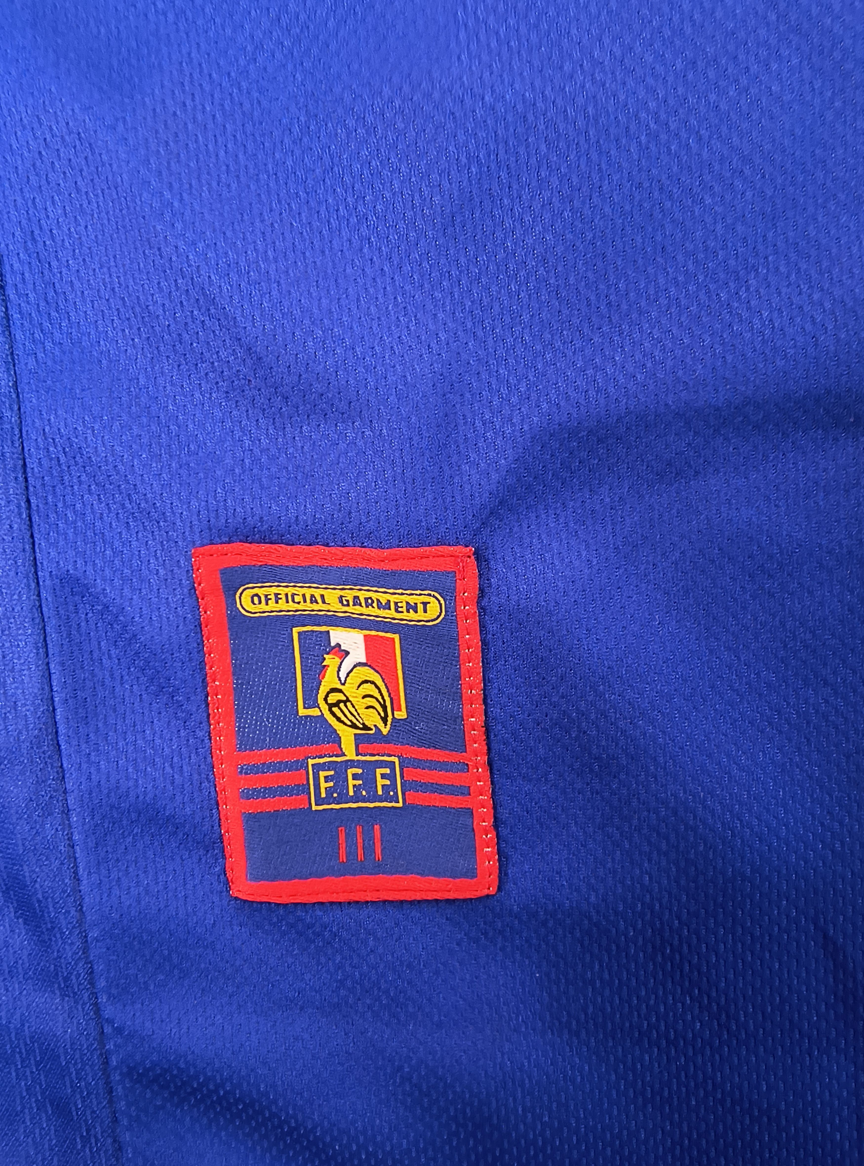 Adidas Vintage Adidas France champions of the year 1998 home jersey Size US L / EU 52-54 / 3 - 5 Thumbnail