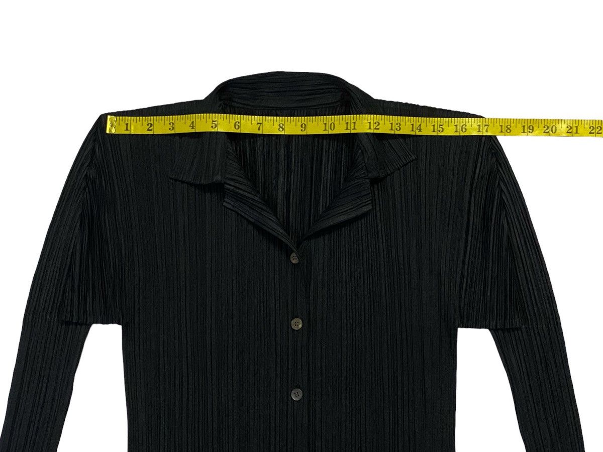 Issey Miyake Pleats Please Pleated Basics Button Ups Size L / US 10 / IT 46 - 10 Thumbnail