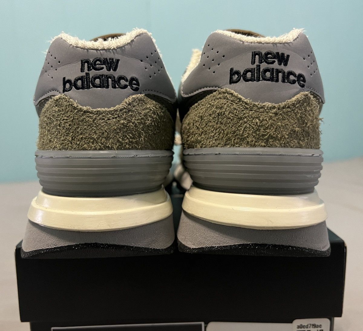 New Balance × Stone Island Stone Island x New Balance 574 Legacy Size US 8.5 / EU 41-42 - 6 Thumbnail