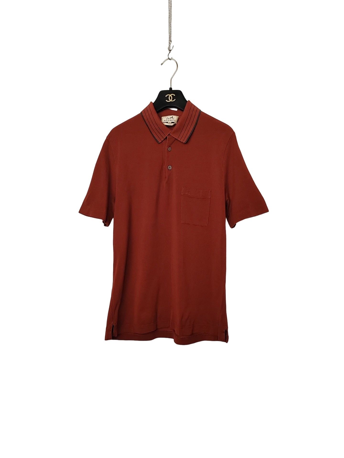 Hermes Hermes H Embroidery Polo Size M Size US M / EU 48-50 / 2 - 1 Thumbnail