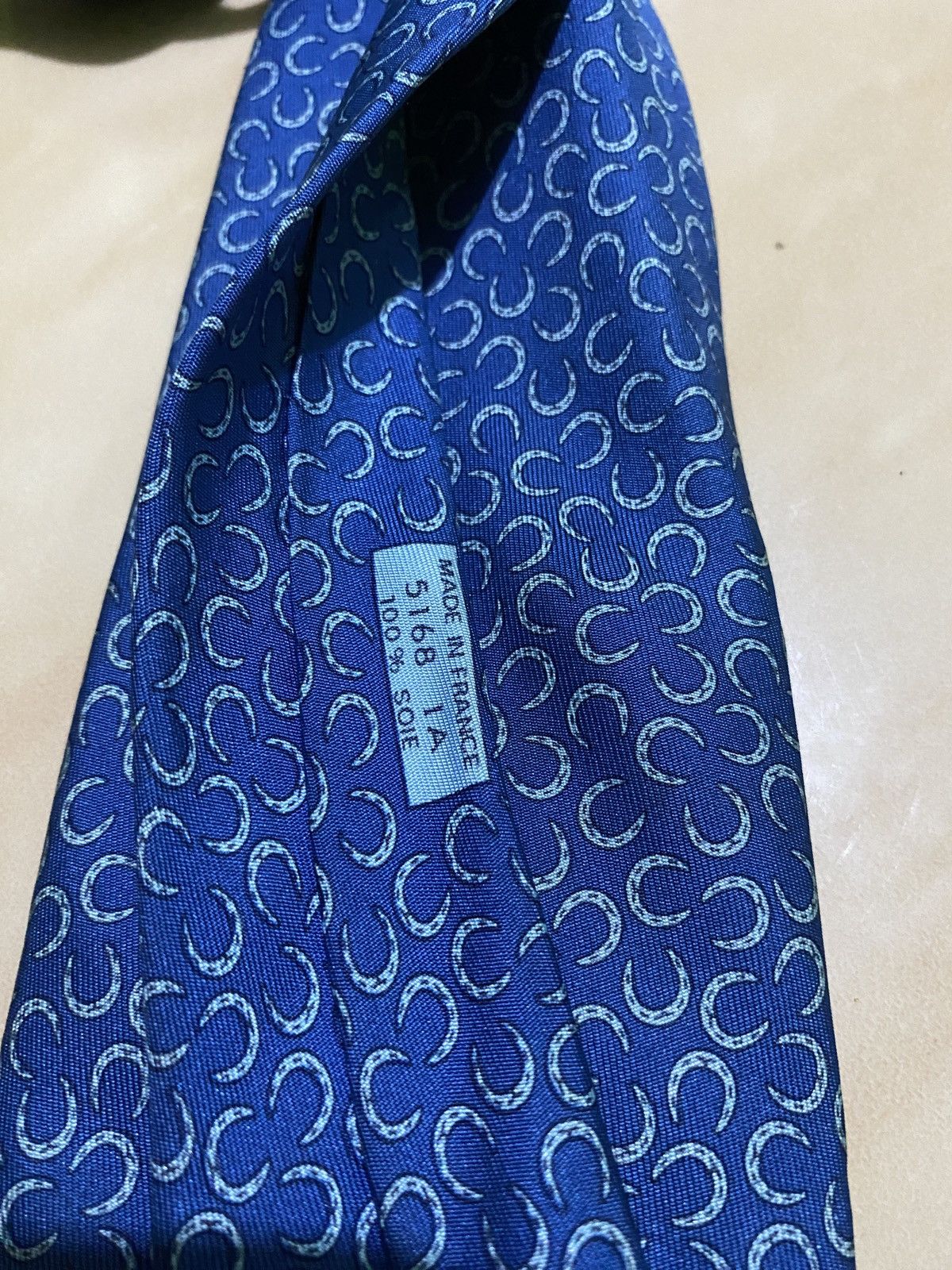 Hermes Necktie vintage hermes Size ONE SIZE - 5 Thumbnail