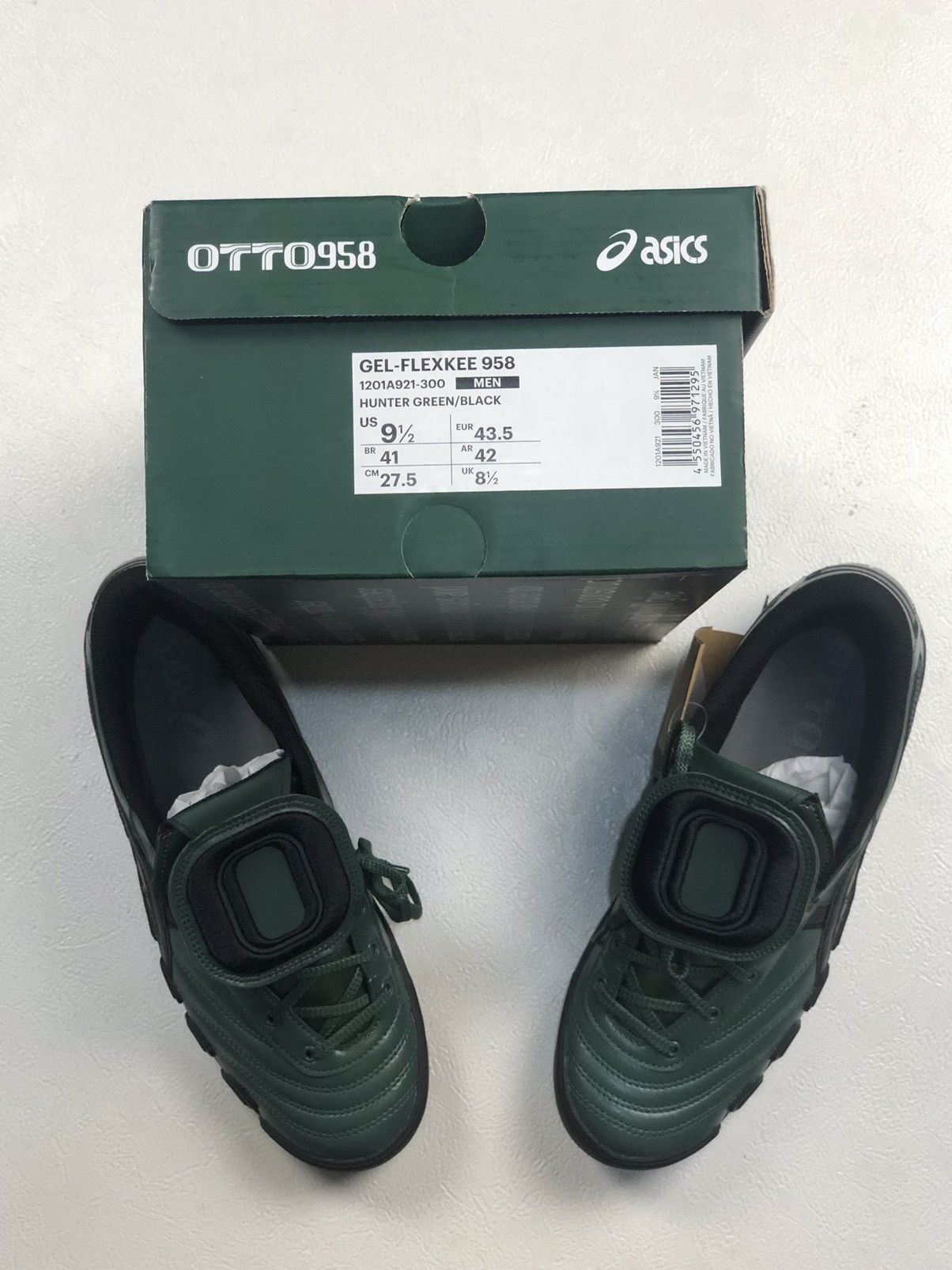 Asics × Kiko Kostadinov × OTTO 958 Asics x Otto 958 GelFlexkee 958 Kiko Kostadinov Hunter Green Size US 9.5 / EU 42-43 - 8 Thumbnail