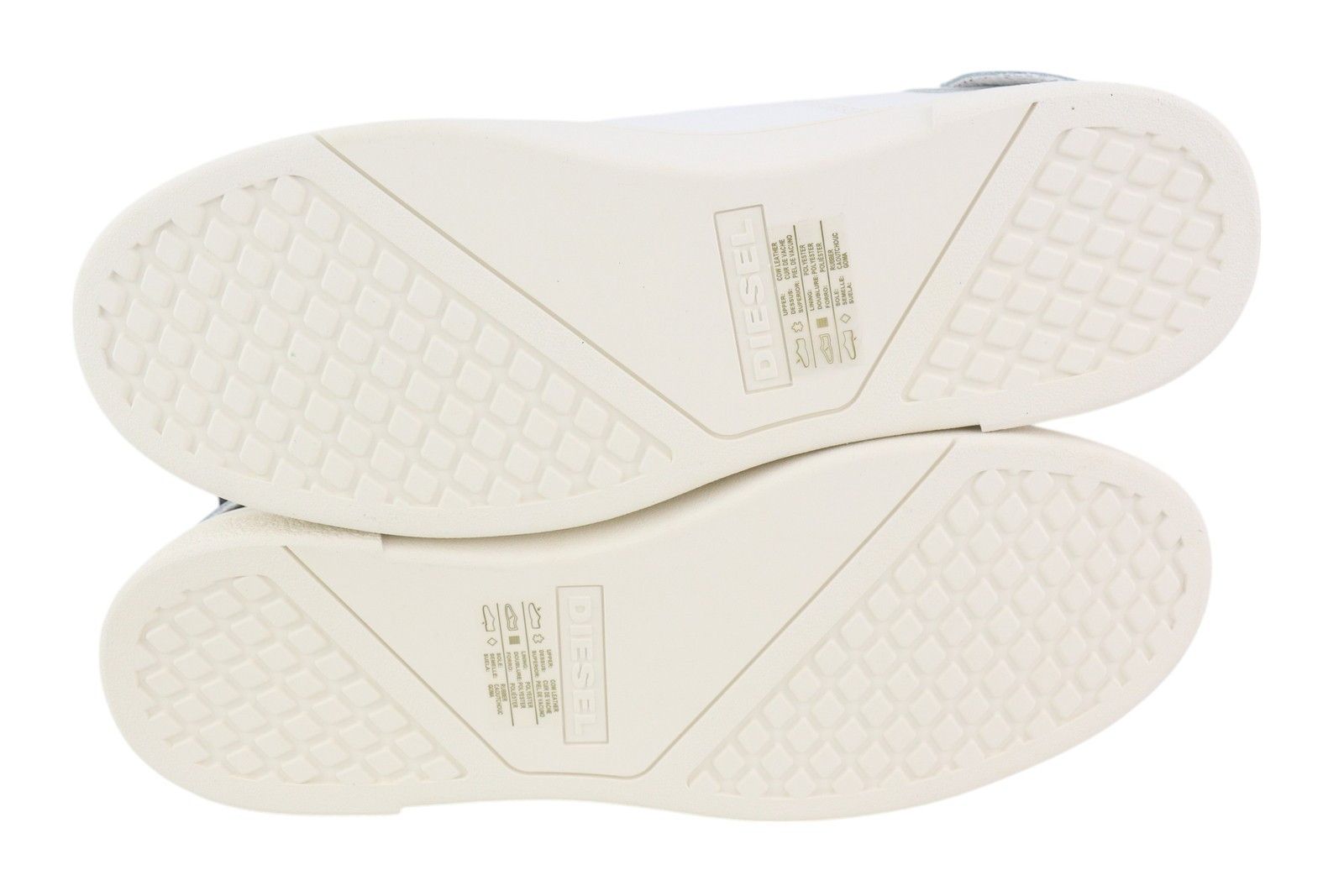 Diesel S-CLEVER LOW LACE EU44.5 White Red Leather 41561 Size US 11.5 / EU 44-45 - 7 Thumbnail