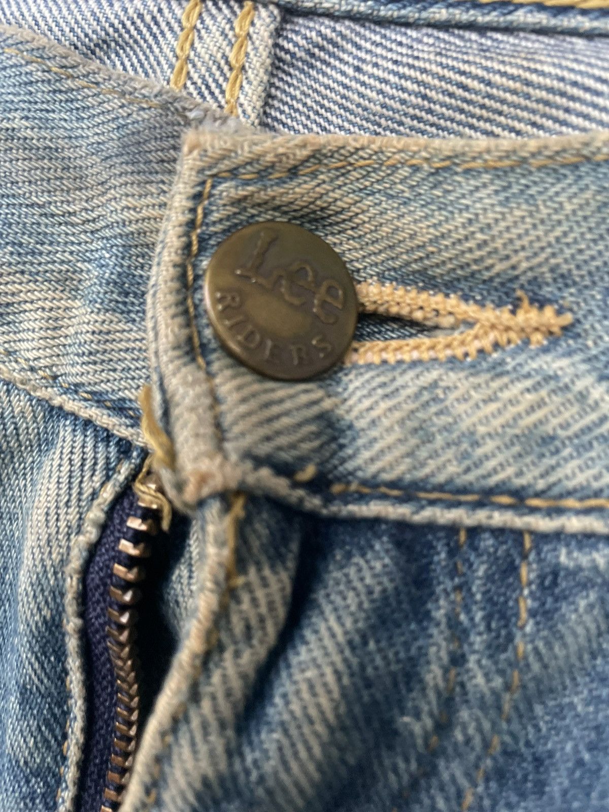 Lee Vintage Lee Riders 101 Selvedge Denim Size US 33 - 21 Thumbnail