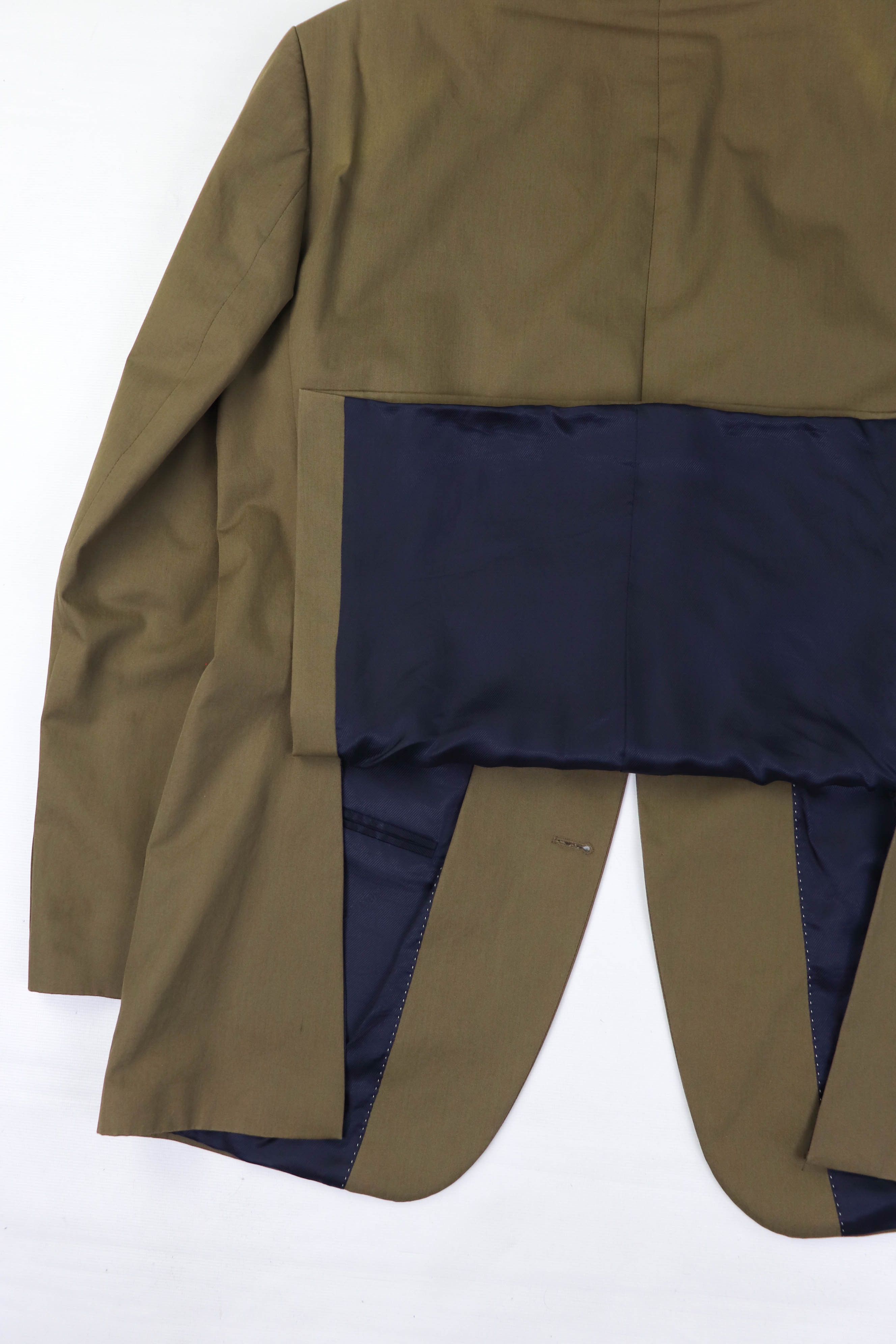 Barbour Barbour Bells Beige/Brown Cotton Blazer Jacket Size 40R - 14 Thumbnail