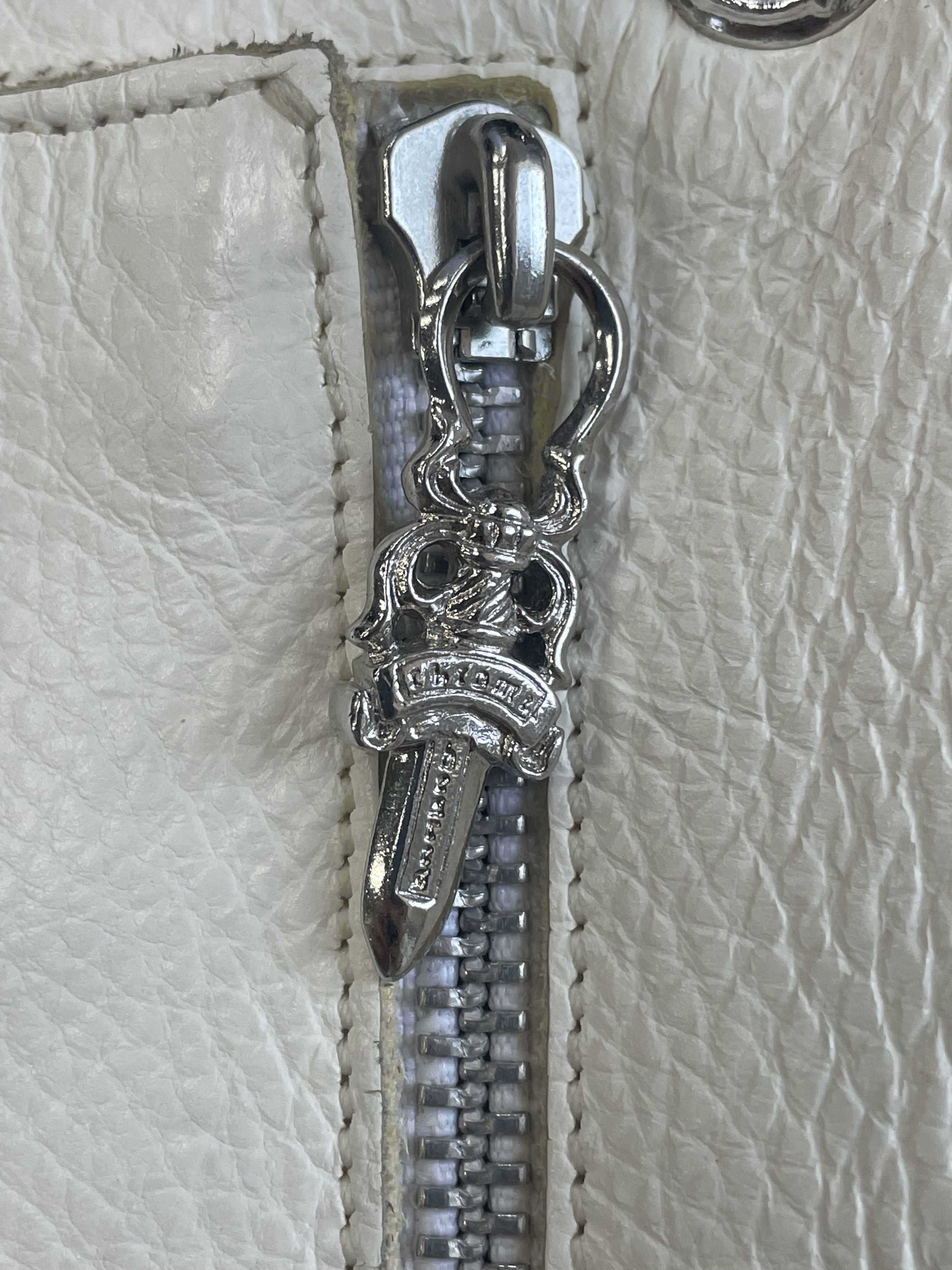 Chrome Hearts Chrome Hearts White Long Folded Wallet Size ONE SIZE - 8 Thumbnail