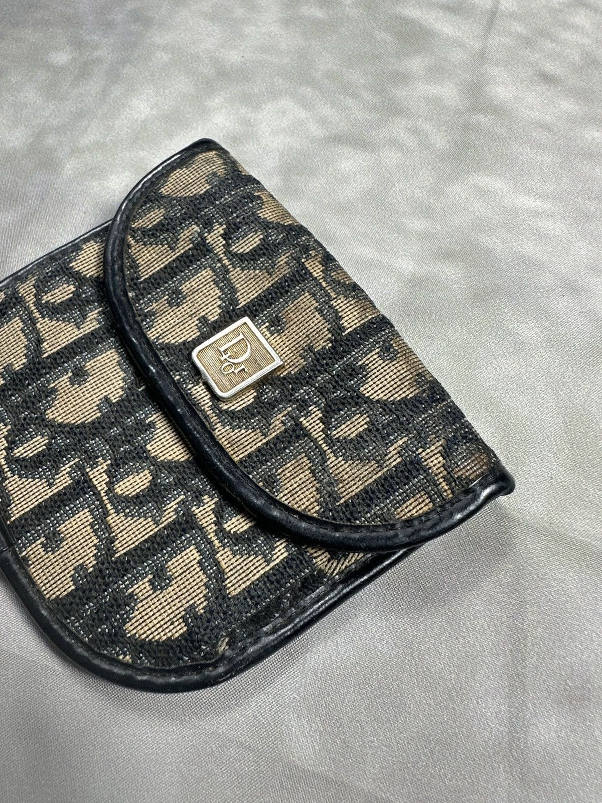Dior Authentic Dior oblique vintage coin holder wallet Size ONE SIZE - 5 Thumbnail
