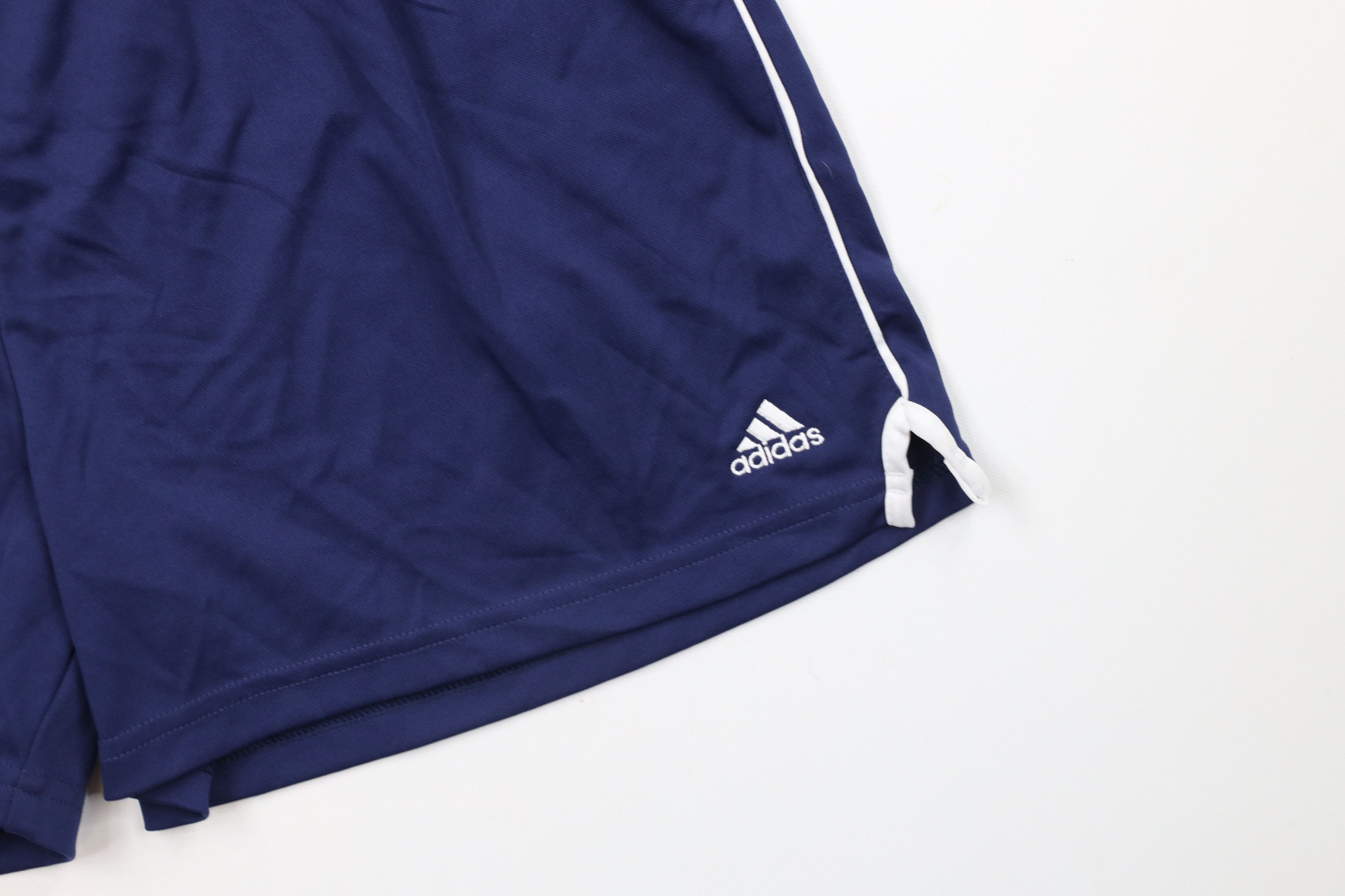 Adidas × Vintage Vintage Adidas Above Knee Running Jogging Soccer Shorts Blue Size US 36 / EU 52 - 5 Thumbnail