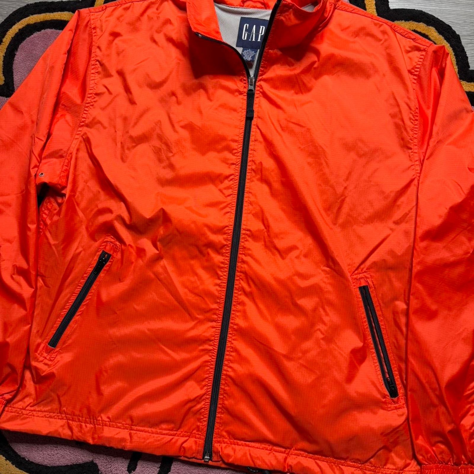 Gap × Vintage Vintage Y2K Gap Full Zip Lightweight Track Jacket Large Size US L / EU 52-54 / 3 - 2 Thumbnail