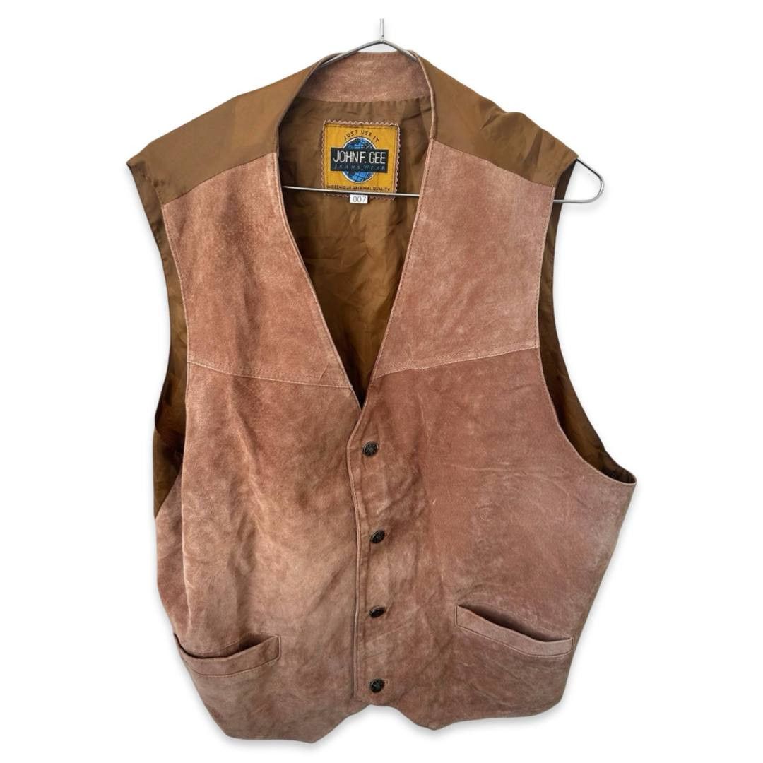 Leather John F. Gee vest #292 Size US M / EU 48-50 / 2 - 1 Thumbnail