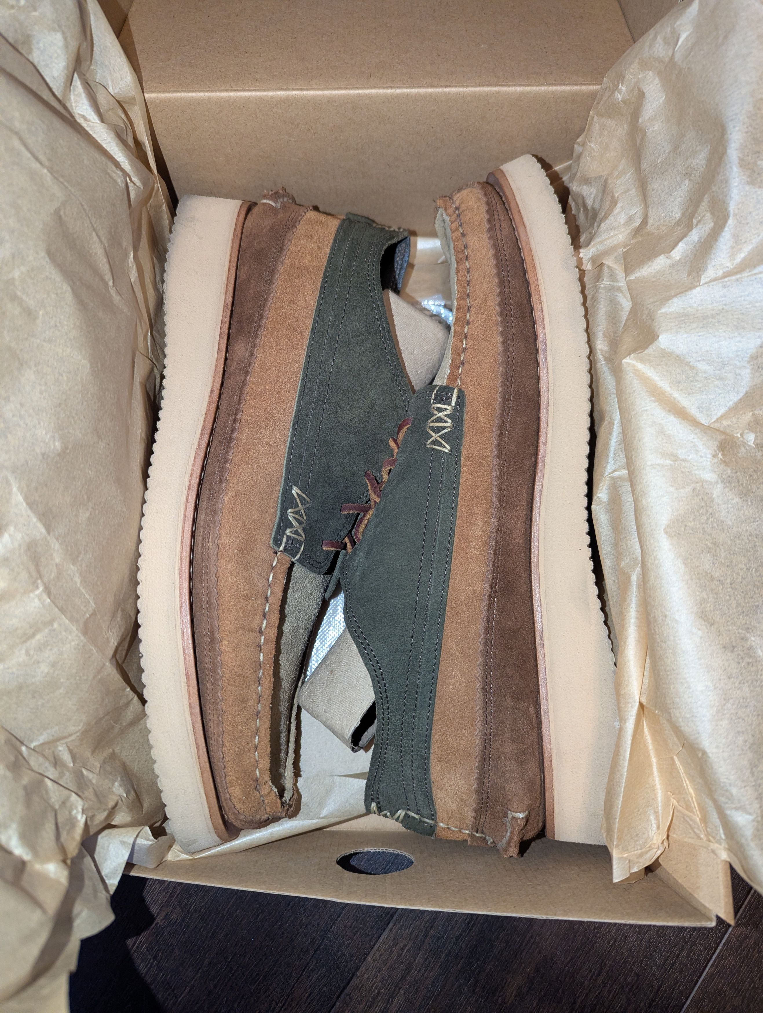 Yuketen Handsewn Maine Guide Oxford DB - FO Quatro Size US 11 / EU 44 - 16 Thumbnail