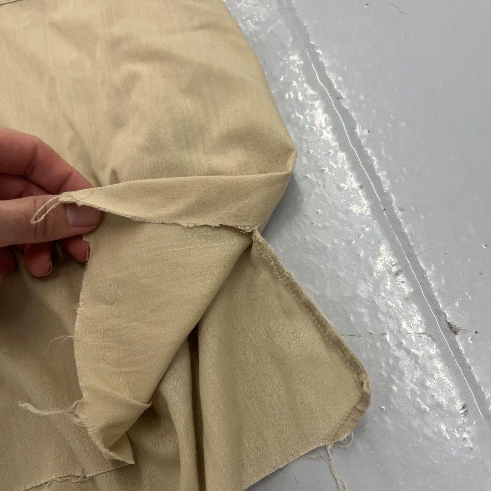 Other Vintage 60s Tan Boxy Polyester Work Shirt Size US M / EU 48-50 / 2 - 3 Thumbnail