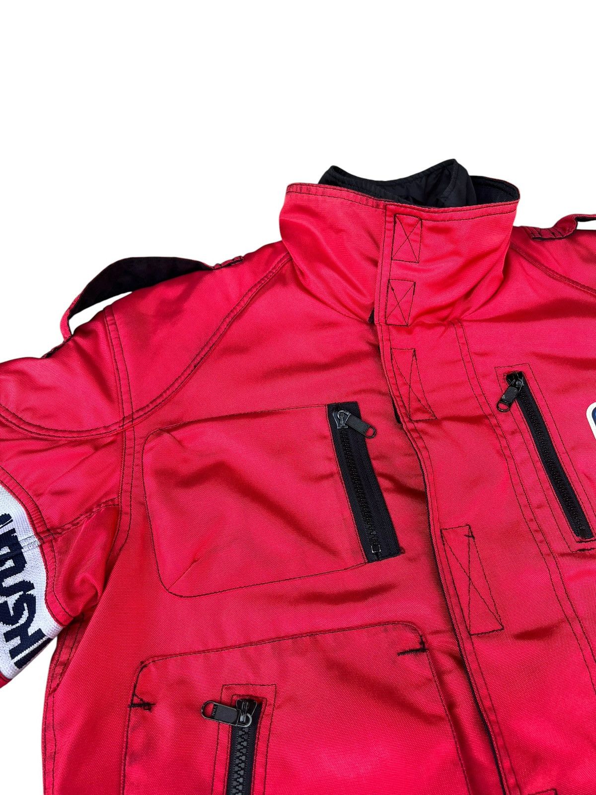 YELLOW CORN Vintage 90s Kushitani Hole Shot 1 RoadRacing Motor Jacket Size US M / EU 48-50 / 2 - 7 Thumbnail