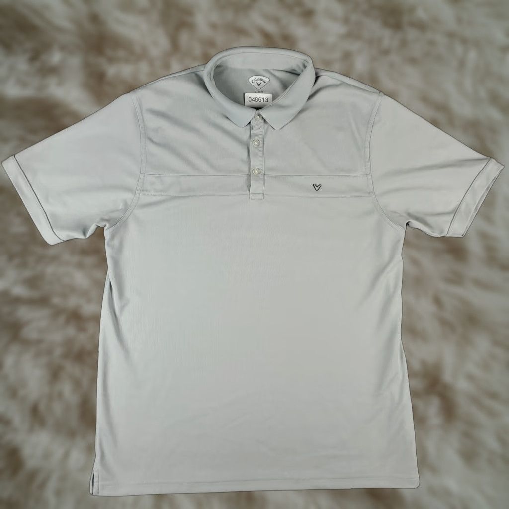 Callaway Callaway Polo Shirt Mens XL Gray Opti Dri Fit Golf Short Sleeve Polo Shirt Mens XL Gray Size US XL / EU 56 / 4 - 1 Thumbnail