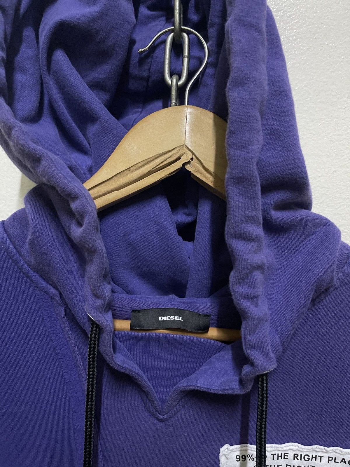Diesel Diesel Asymmetrical Hybrid Hoodie Size M / US 6-8 / IT 42-44 - 5 Thumbnail