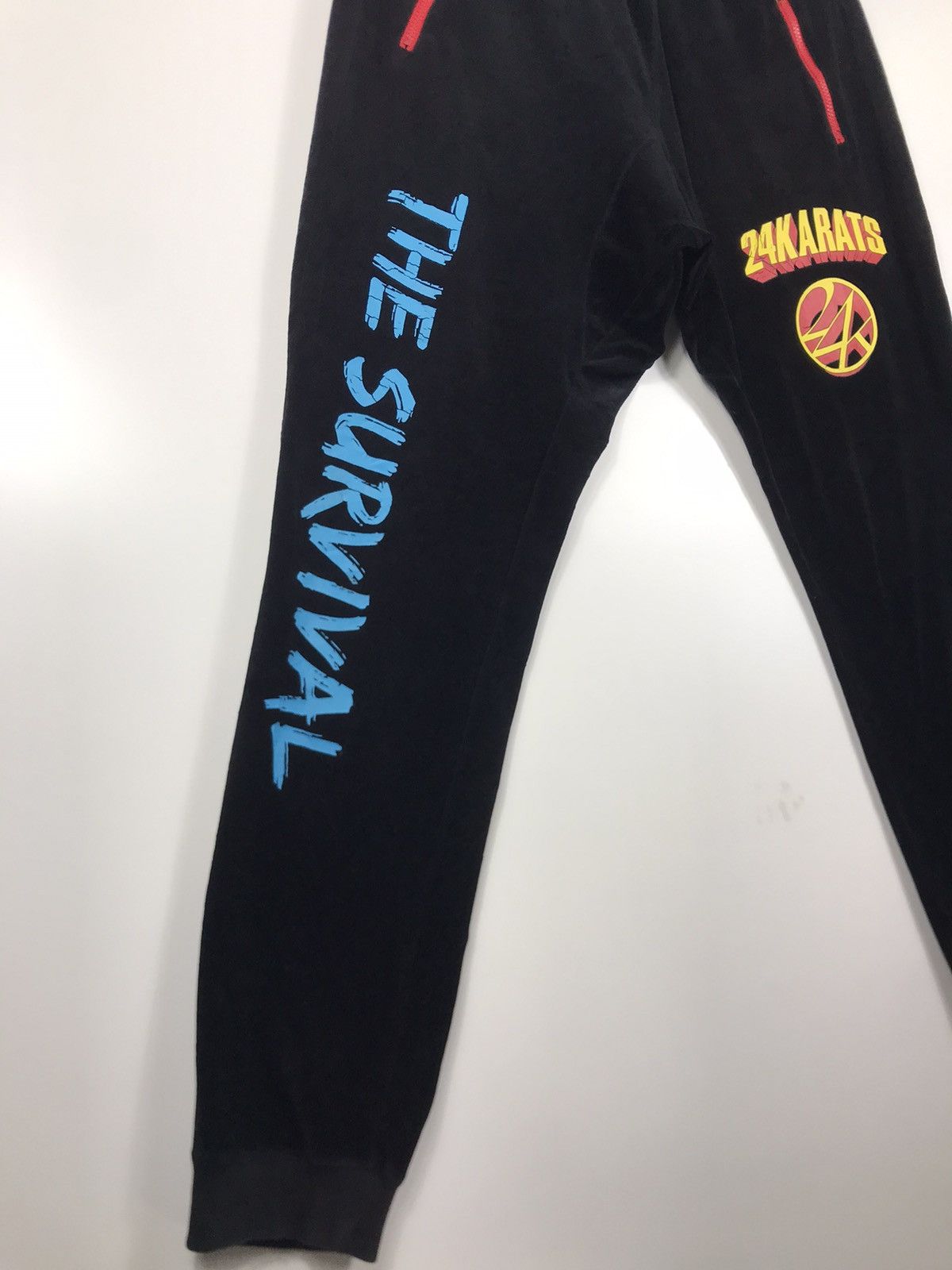 Japanese Brand ⚡️Vintage Y2K 24Karats Exile Tribe Velvet Sweatpants Size US 38 / EU 54 - 2 Thumbnail