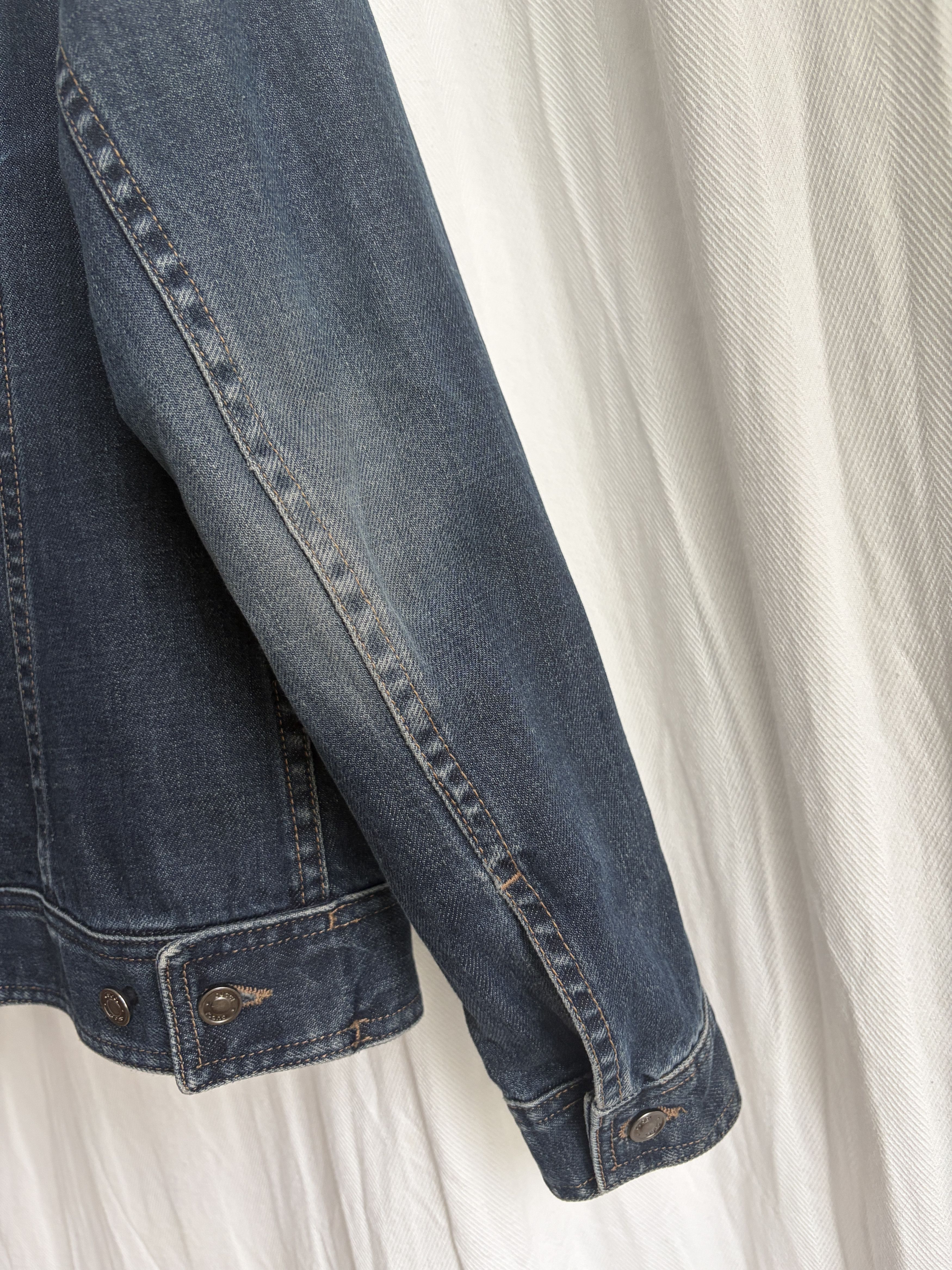Gucci by Tom Ford SS02 Military Trucker Denim Jacket Size M / US 6-8 / IT 42-44 - 9 Thumbnail