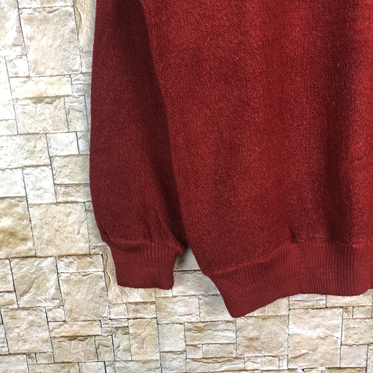 Homespun Knitwear × Japanese Brand Norcia Red vintage Sweatshirt #A900 Size US S / EU 44-46 / 1 - 7 Thumbnail