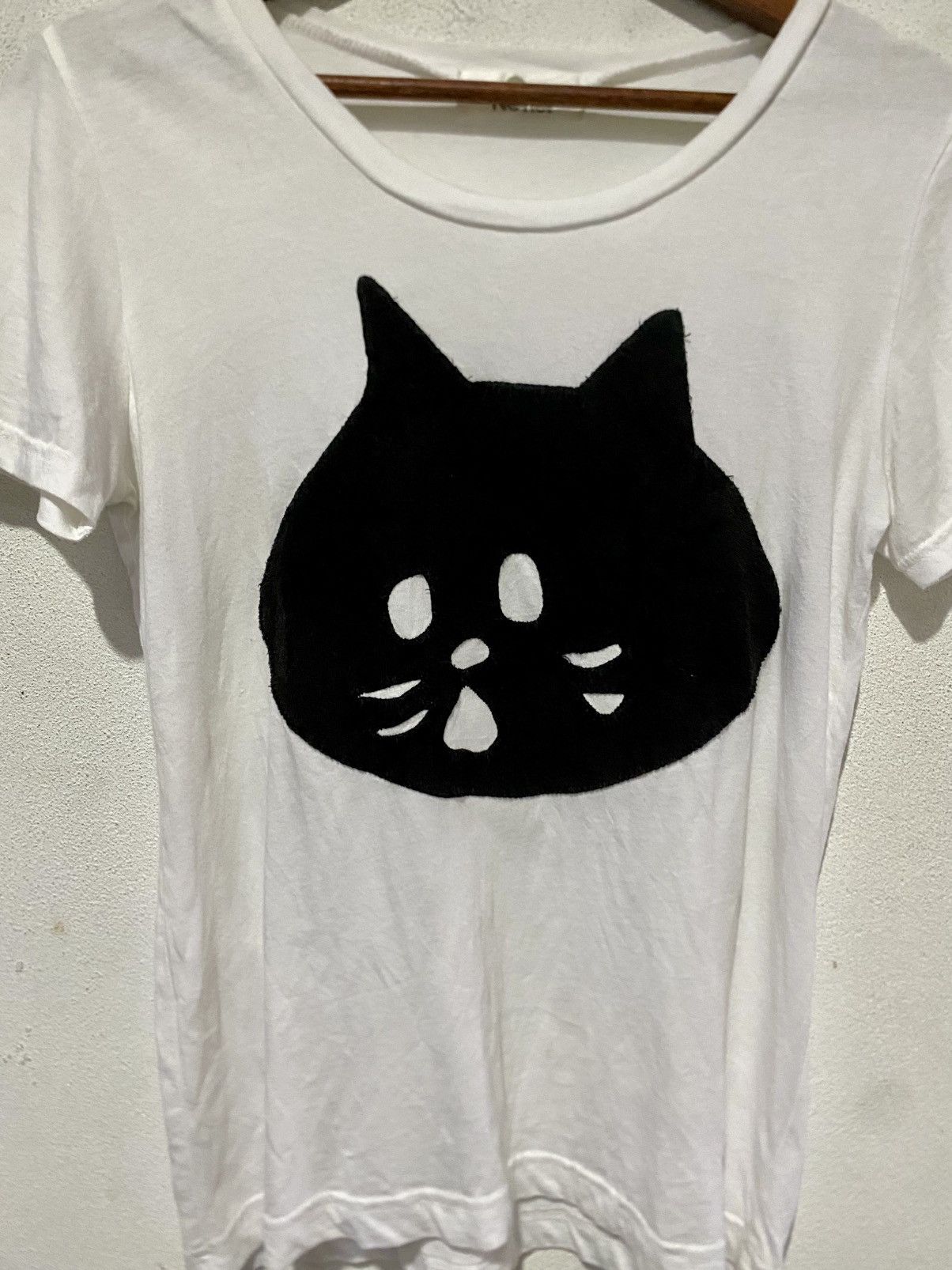 Issey Miyake × Japanese Brand × Ne-Net Ne-net White t shirt Big Logo Size M / US 6-8 / IT 42-44 - 3 Thumbnail