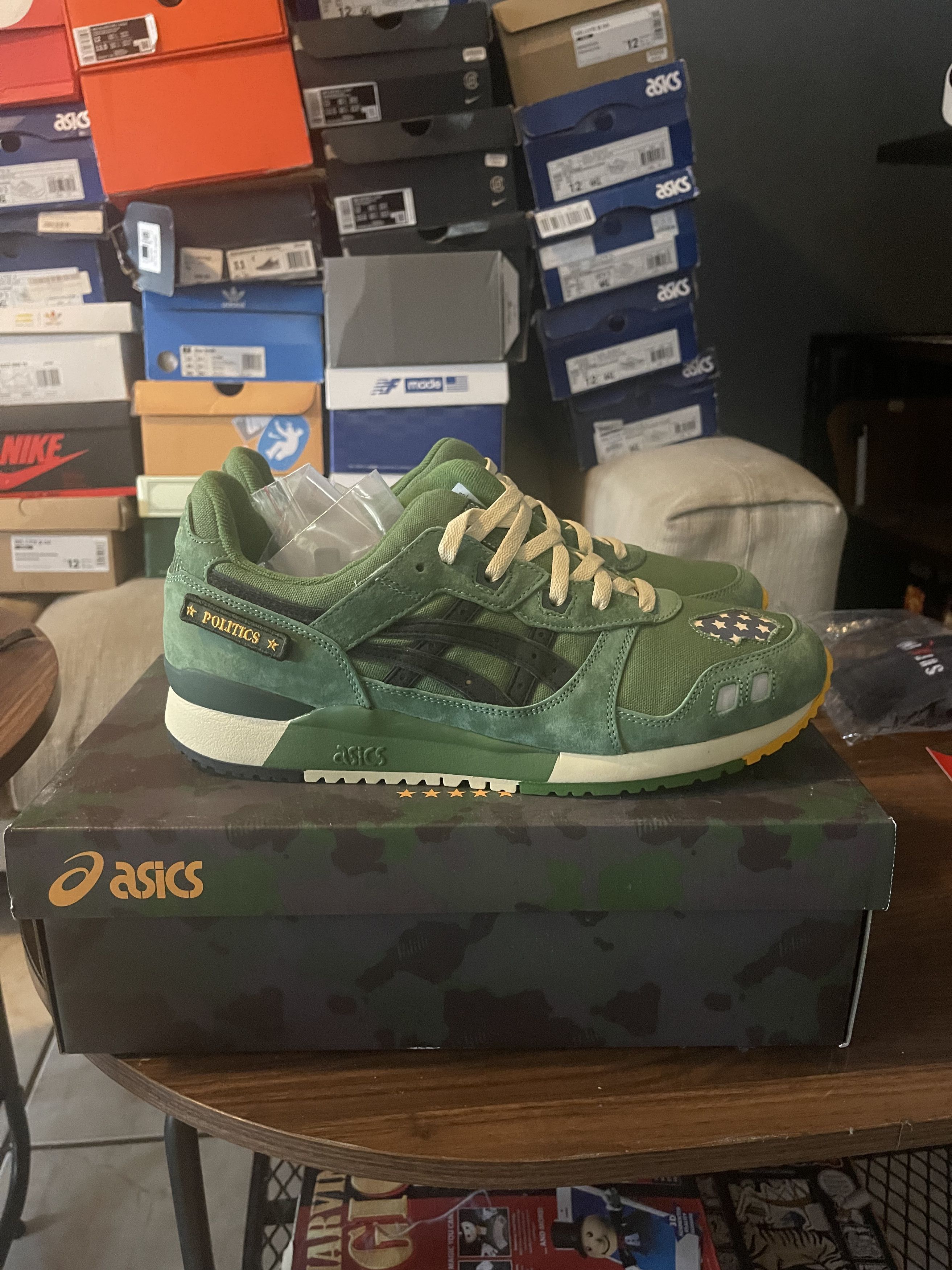 Asics × Sneaker Politics ASICS Sneaker Politics x Gel Lyte 3 Always Ready Size US 12 / EU 45 - 1 Thumbnail