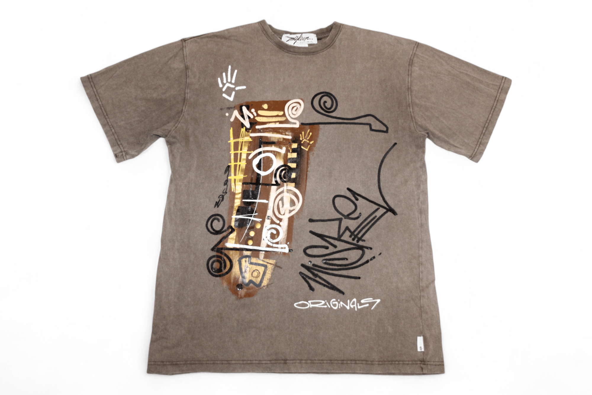 90's Miskeen Jeans sun faded distressed OG baggy t-shirt