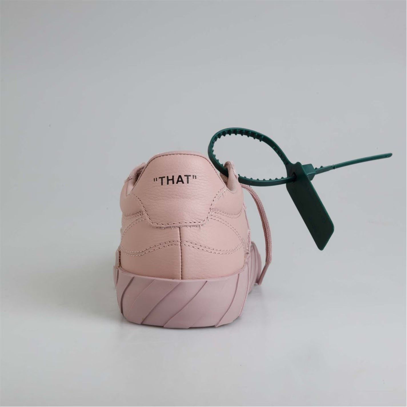 Off-White o1g2r1mq0125 Calf Leather Trainers in Pink Size US 6.5 / IT 36.5 - 7 Thumbnail