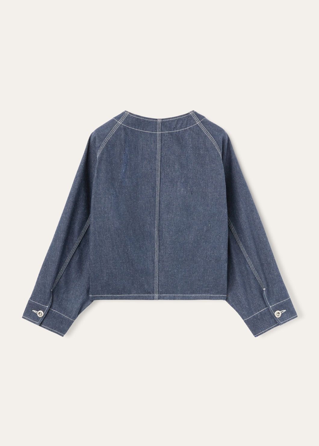 Loro Piana o1srvl11e0825 FAO5680 Shannen Jacket in Blue Size XS / US 0-2 / IT 36-38 - 6 Thumbnail