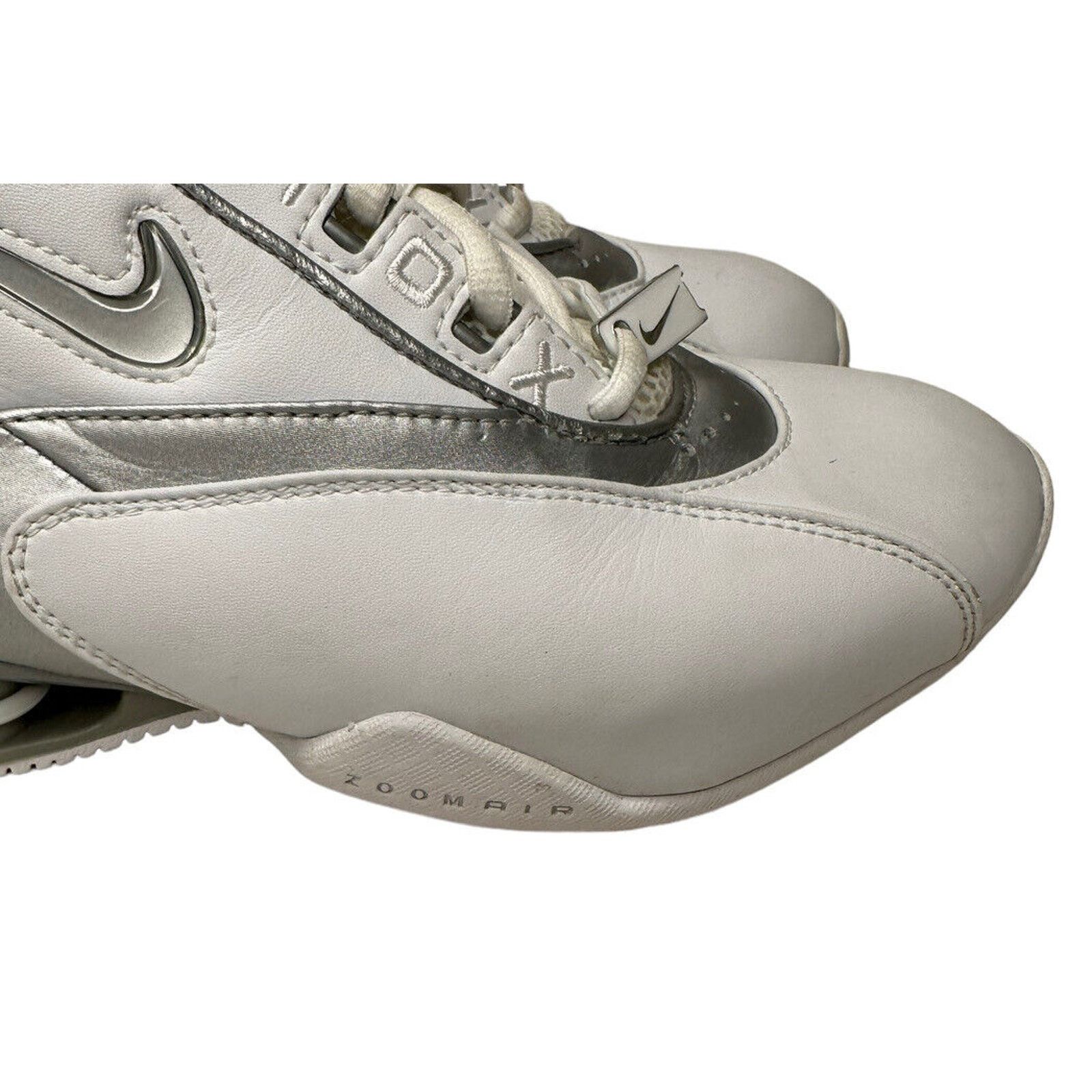 Nike Vtg 2003 NIKE SHOX STATUS TB WHITE SILVER BB4 VC 306705-10 Size US 7.5 / IT 37.5 - 4 Thumbnail