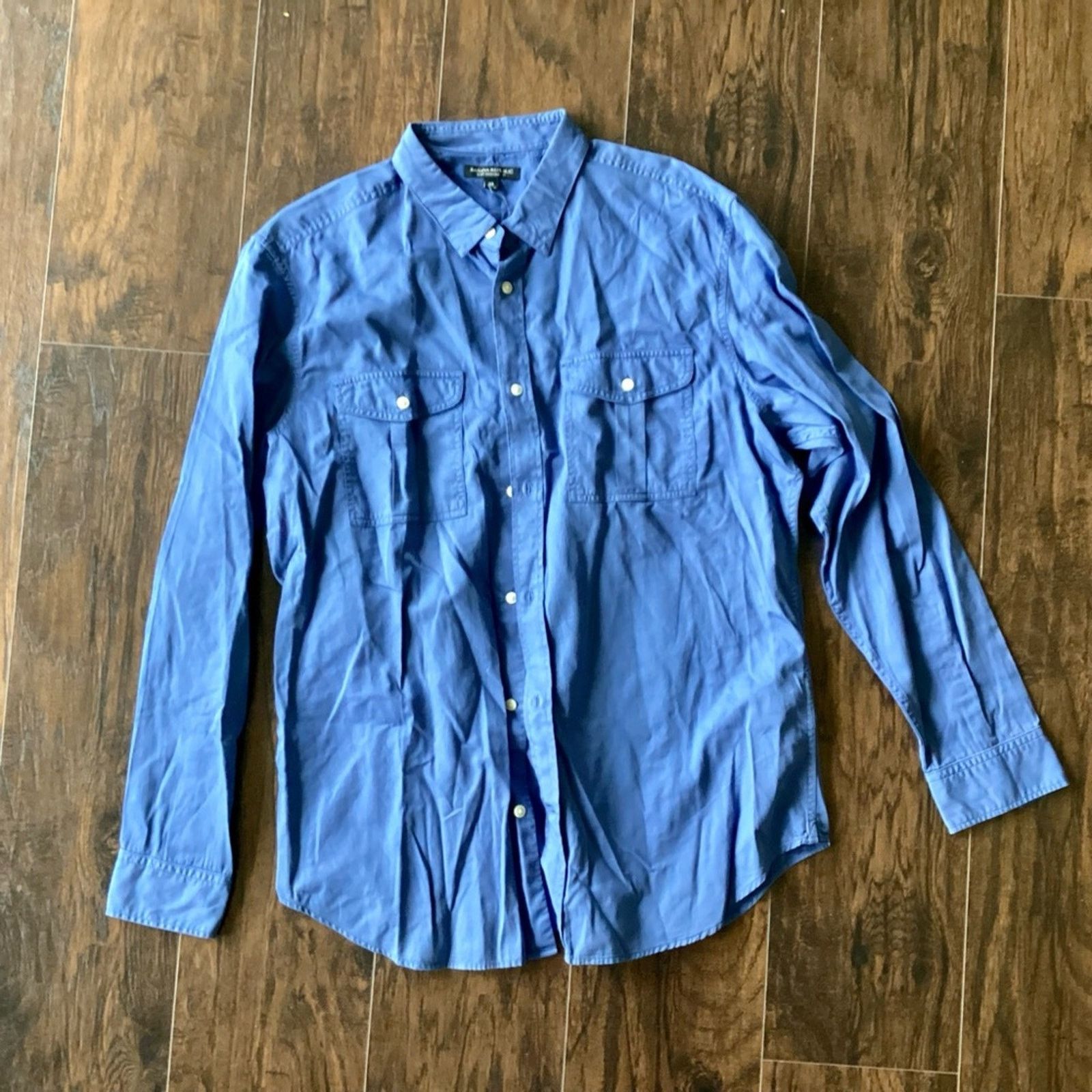 Banana Republic Banana Republic Soft Wash Button Down Shirt Size US XL / EU 56 / 4 - 2 Thumbnail