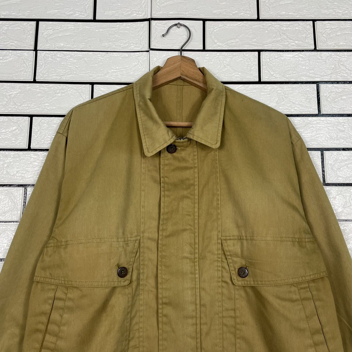 Japanese Brand Japanese Brand Jaspis Bomber Jacket Size US M / EU 48-50 / 2 - 2 Thumbnail