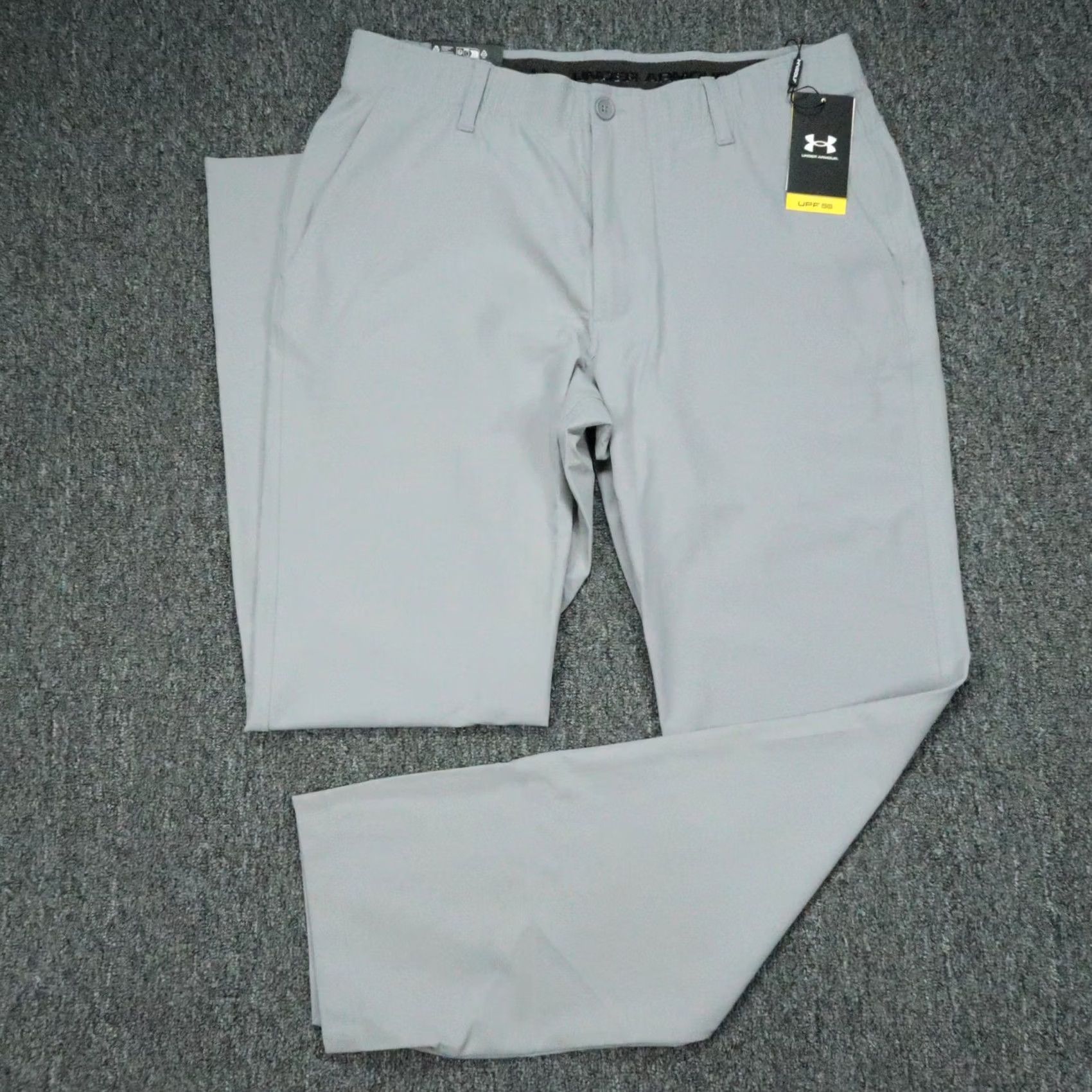 Under Armour Under Armour Pants Mens 36x32 Gray UA Drive Golf Stretch Trouser Straight Pants Size US 36 / EU 52 - 2 Thumbnail