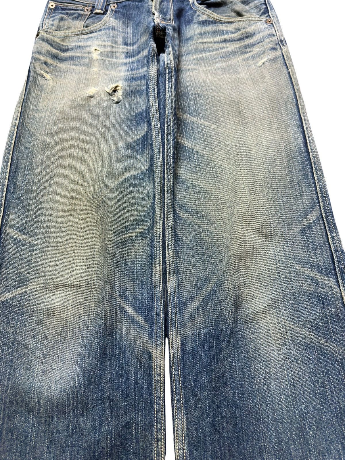 Levi's Vintage Clothing Vintage Levi’s 702 Mudwash Faded Distressed Denim Size US 30 / EU 46 - 3 Thumbnail