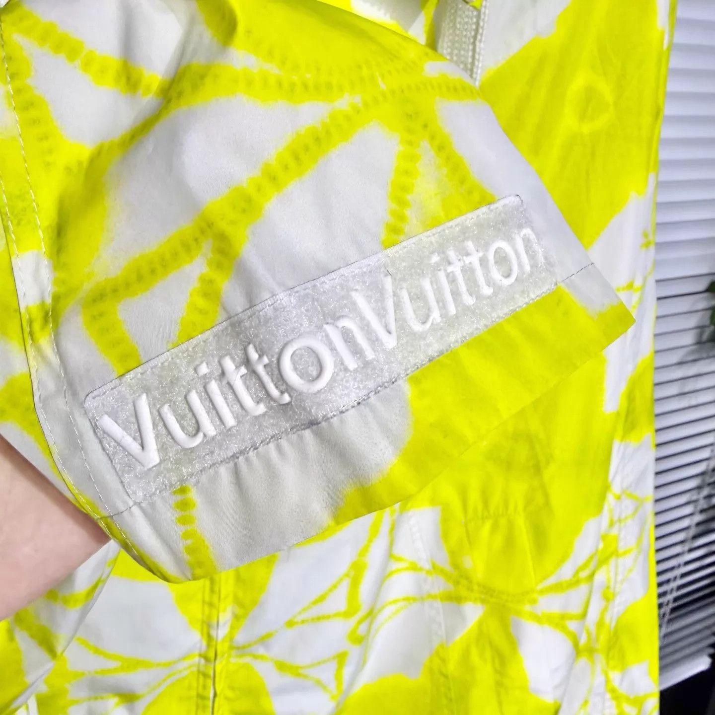 Louis Vuitton LV 24SS Monogram Tie-Dye Lemon Yellow Hooded Jacket 46 Size US S / EU 44-46 / 1 - 4 Thumbnail