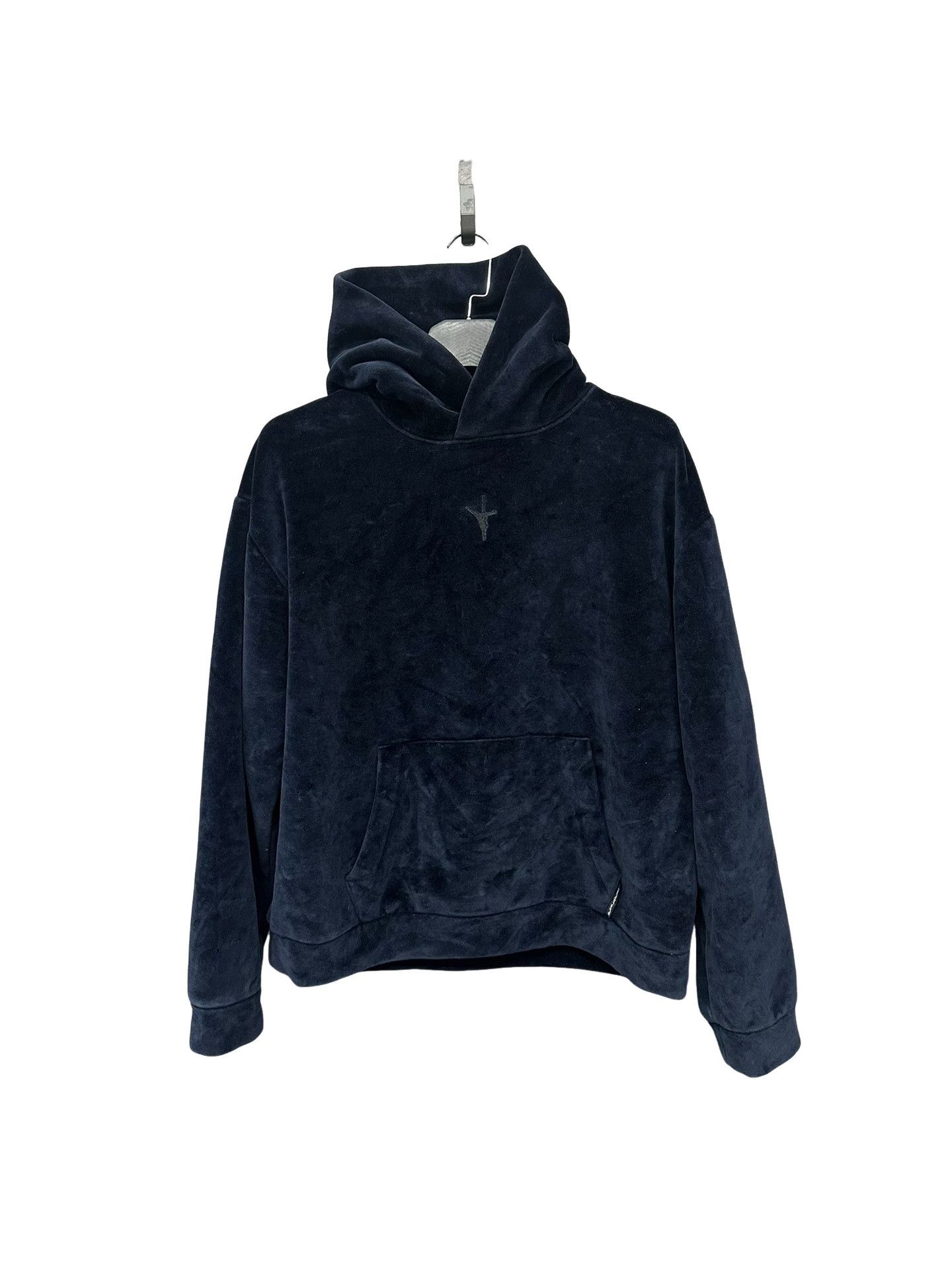 Alexander Wang Alexander Wang Velour Hooded Sweatshirt Size M Size US M / EU 48-50 / 2 - 1 Thumbnail
