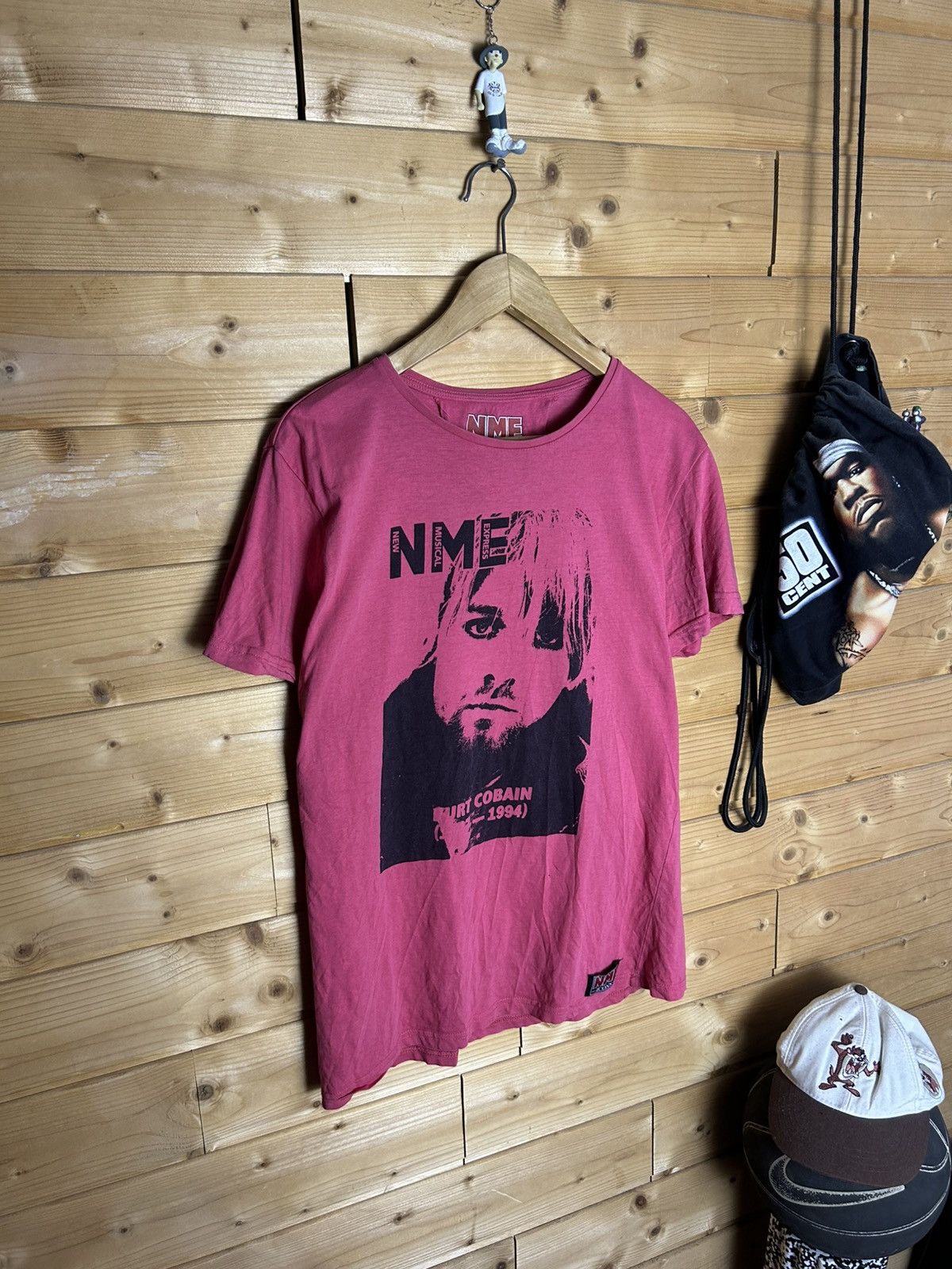 Nirvana Vintage 00s NME icons Kurt Cobain t shirt Size US L / EU 52-54 / 3 - 1 Thumbnail