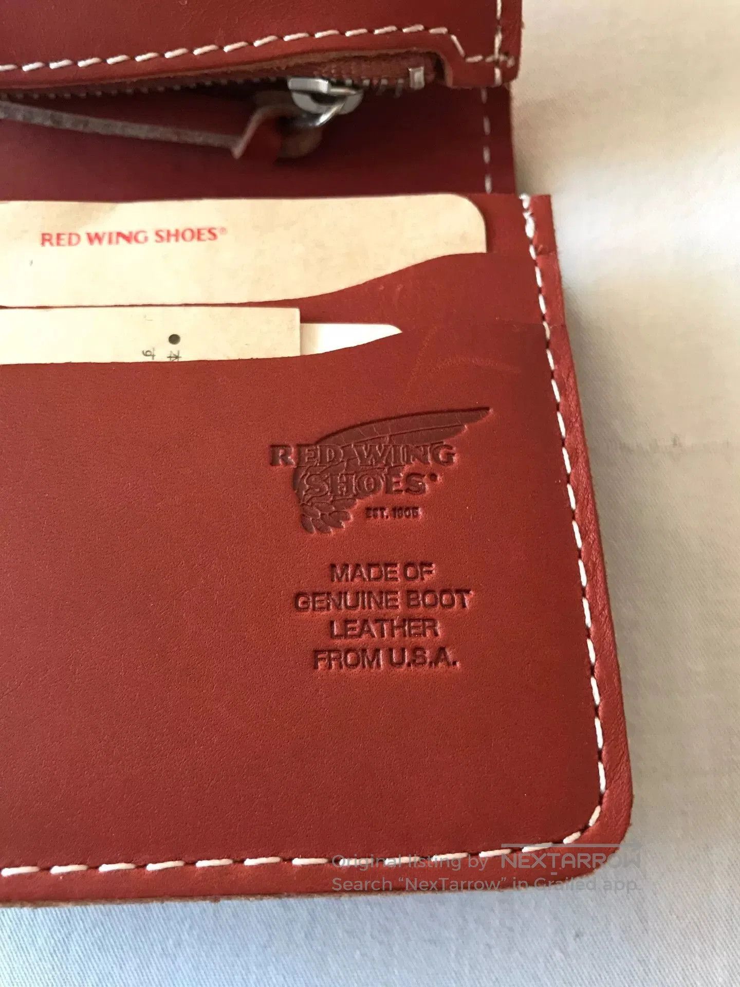 Red Wing Red Wing Red Dog Oilskin Wallet. Size ONE SIZE - 5 Thumbnail