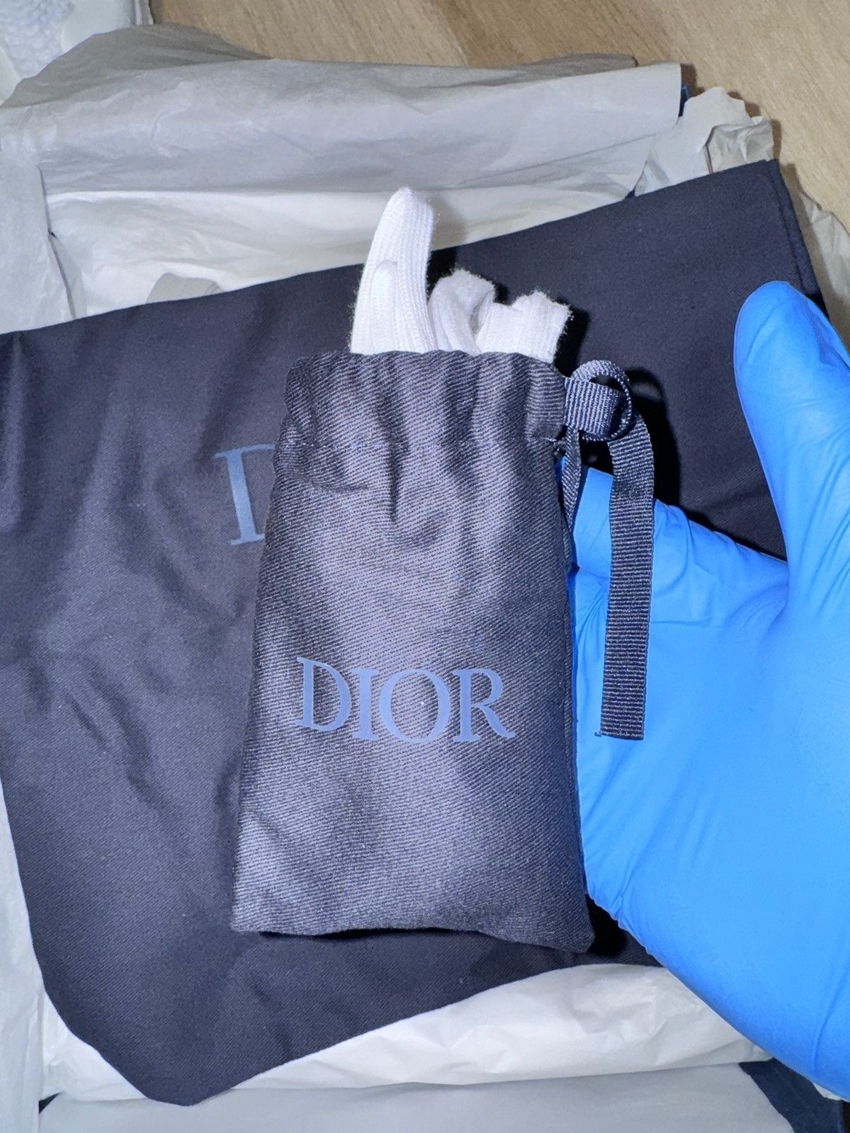 Dior Dior B23 High Oblique Blue/Grey Size US 11 / EU 44 - 13 Thumbnail